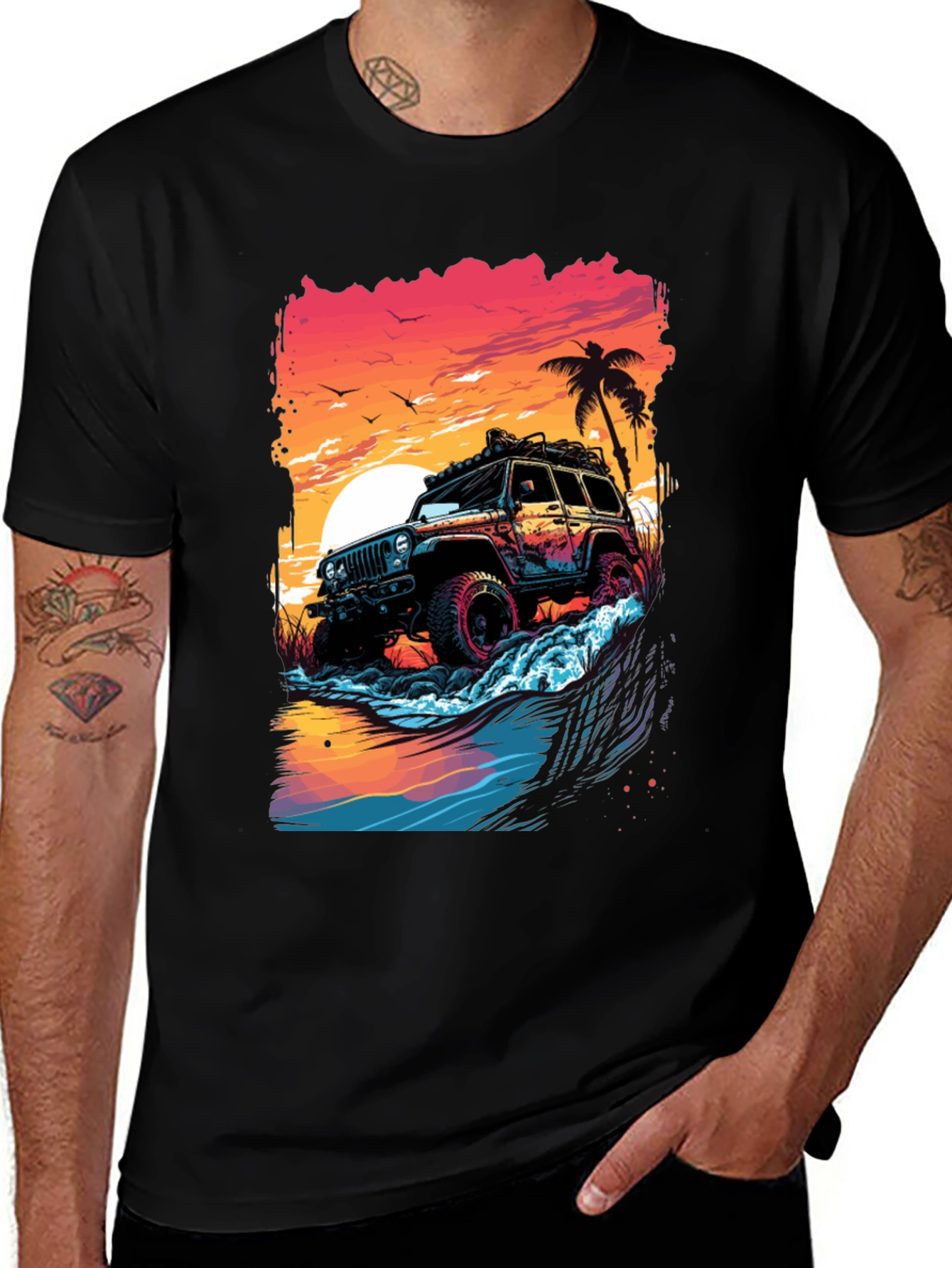 Variant 16 of Off-Road Adventure Graphic T-Shirt
