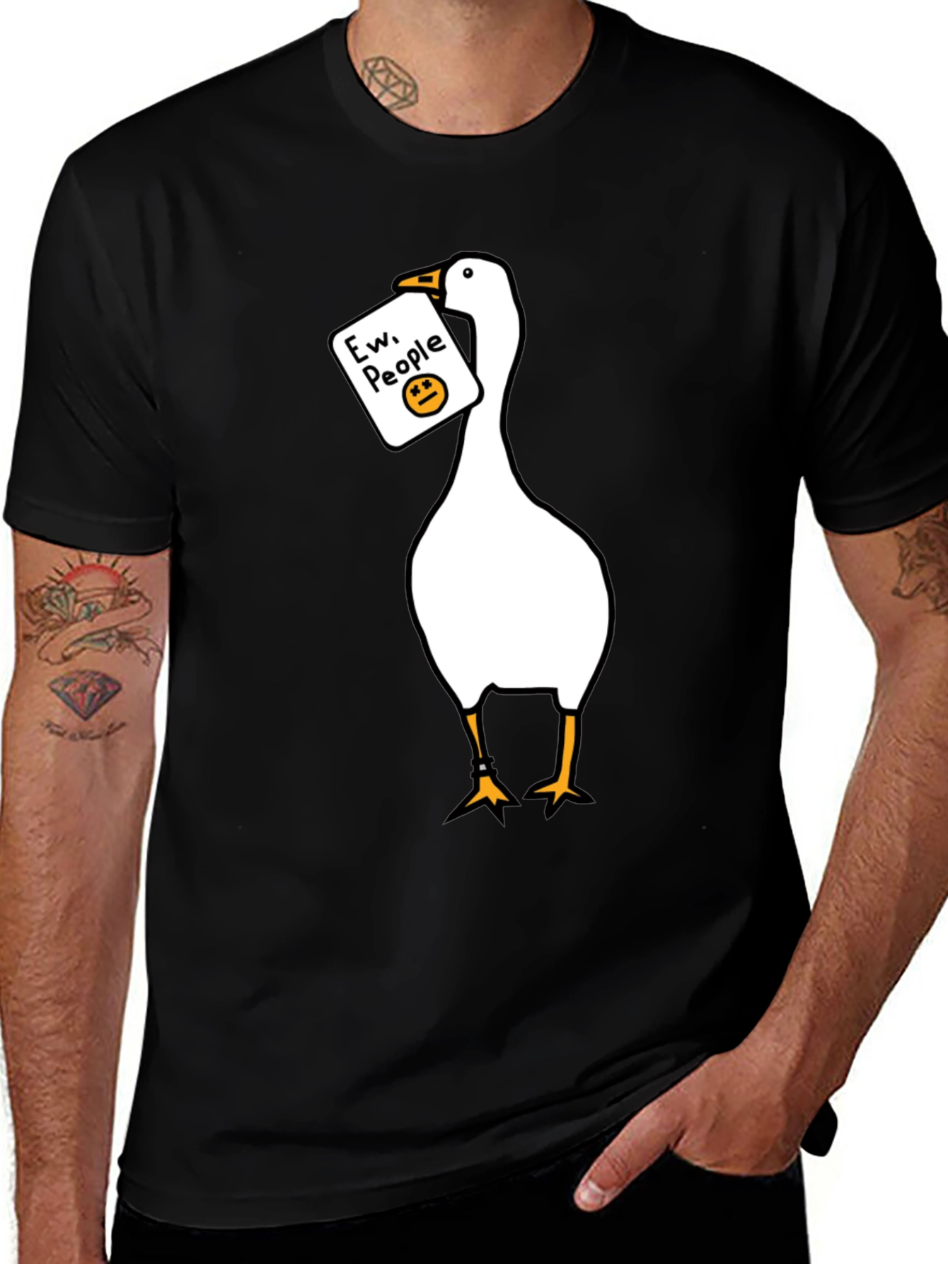 Variant 29 of Ew People Goose T-Shirt - Funny Graphic Tee