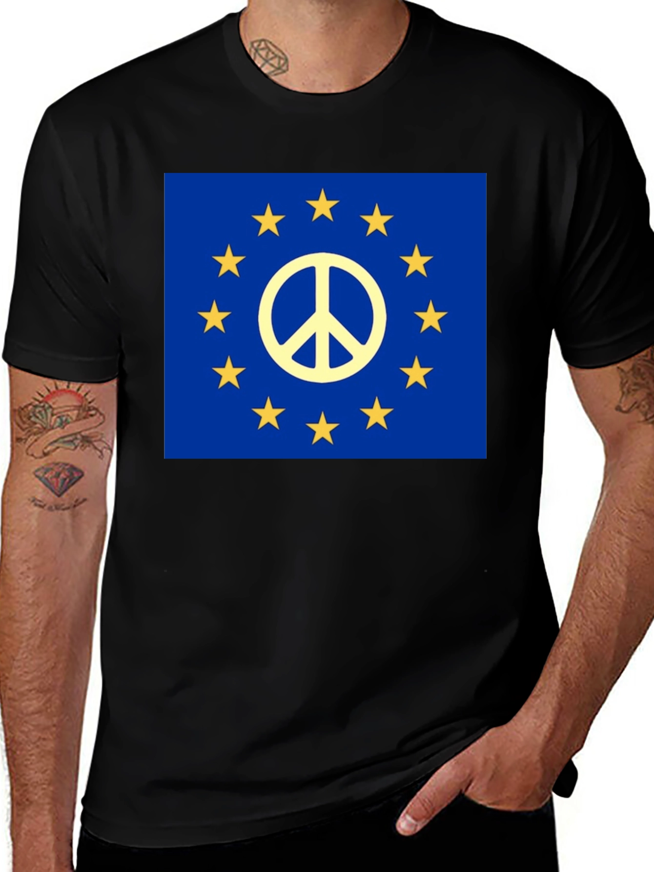 Peace EU Flag T-Shirt