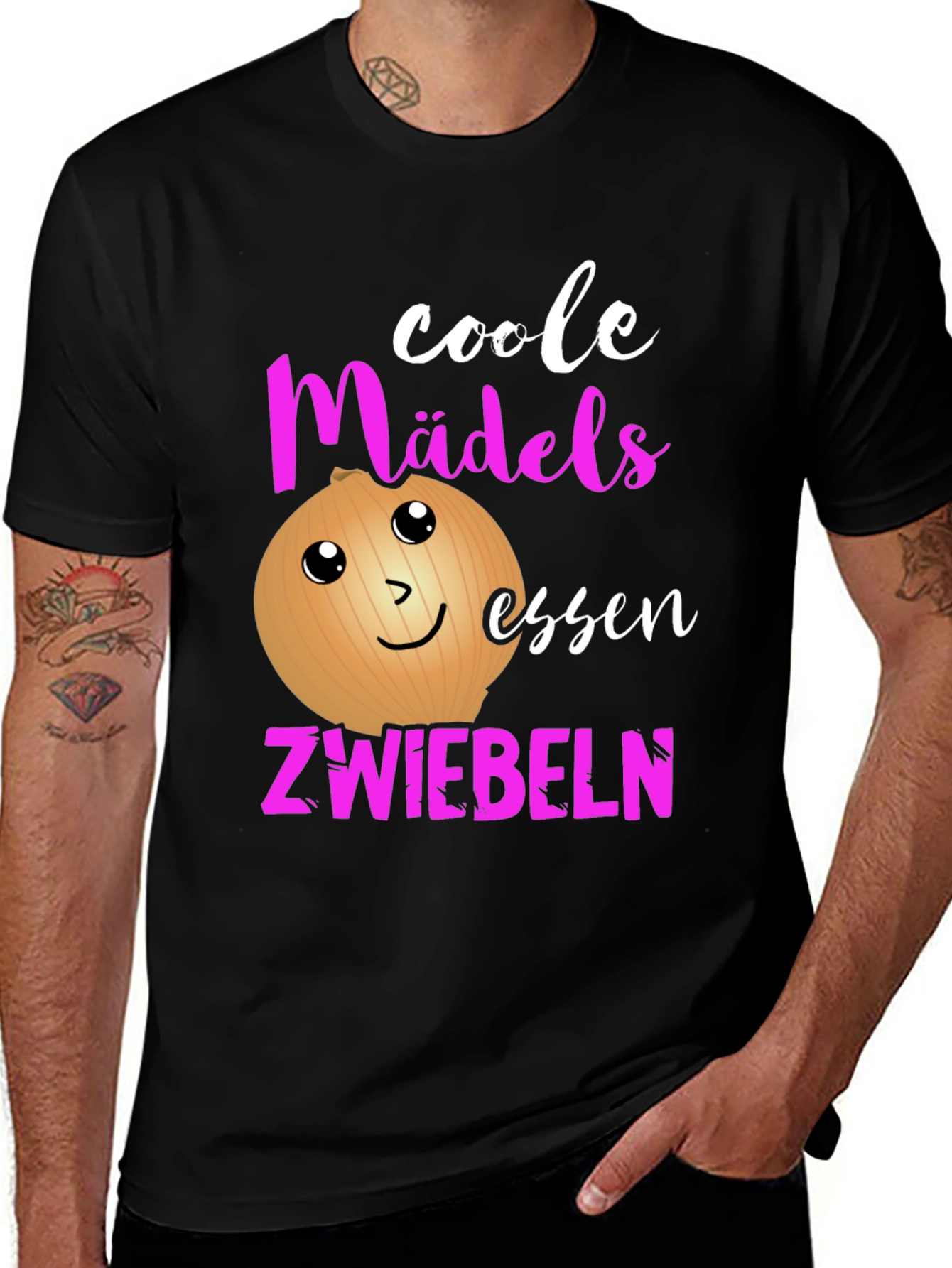 Variant 11 of Funny German Onion T-Shirt for Cool Girls