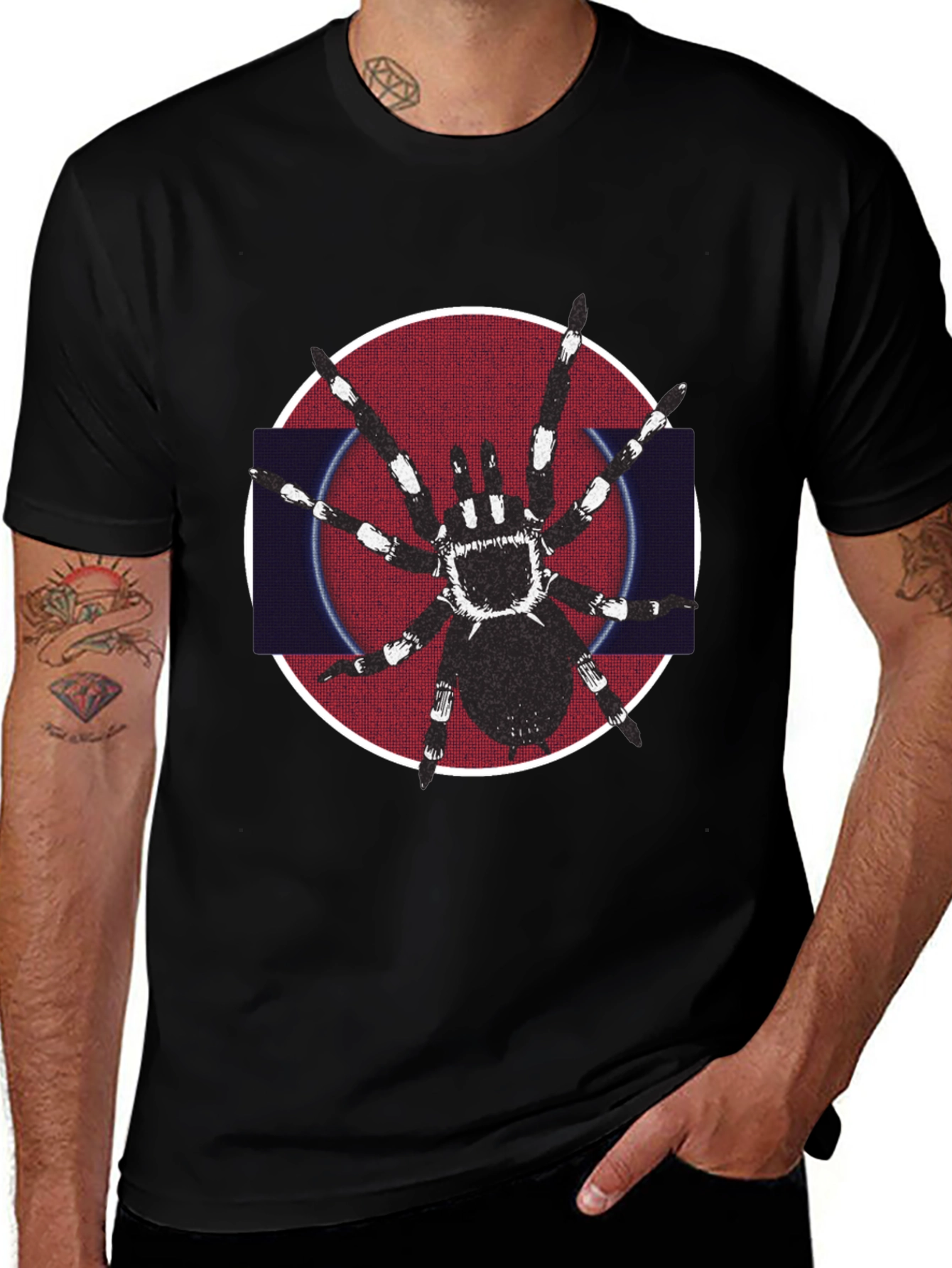 Variant 12 of Spider Graphic Tee - Bold & Unique Style
