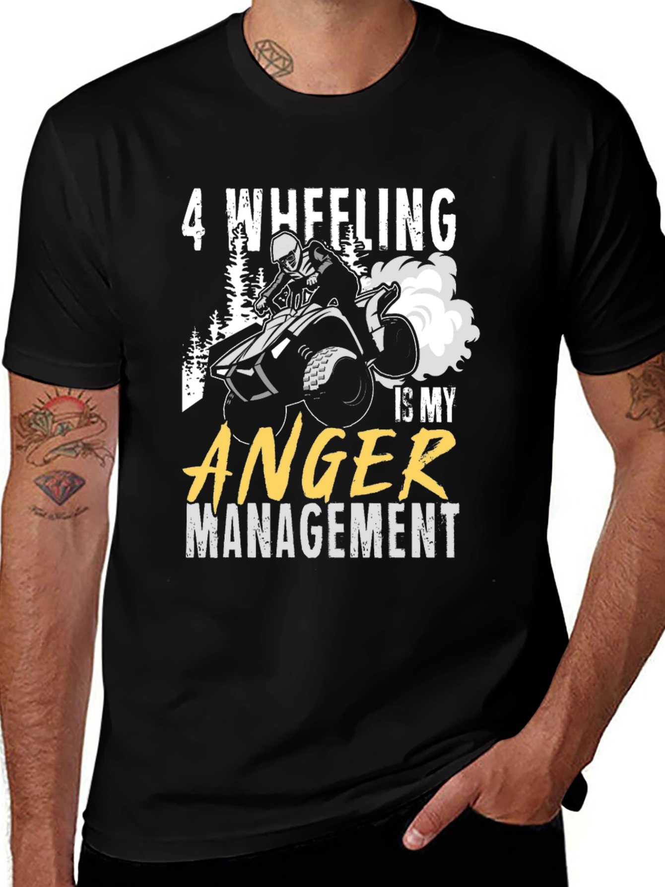 Variant 15 of 4 Wheeling Anger Management T-Shirt