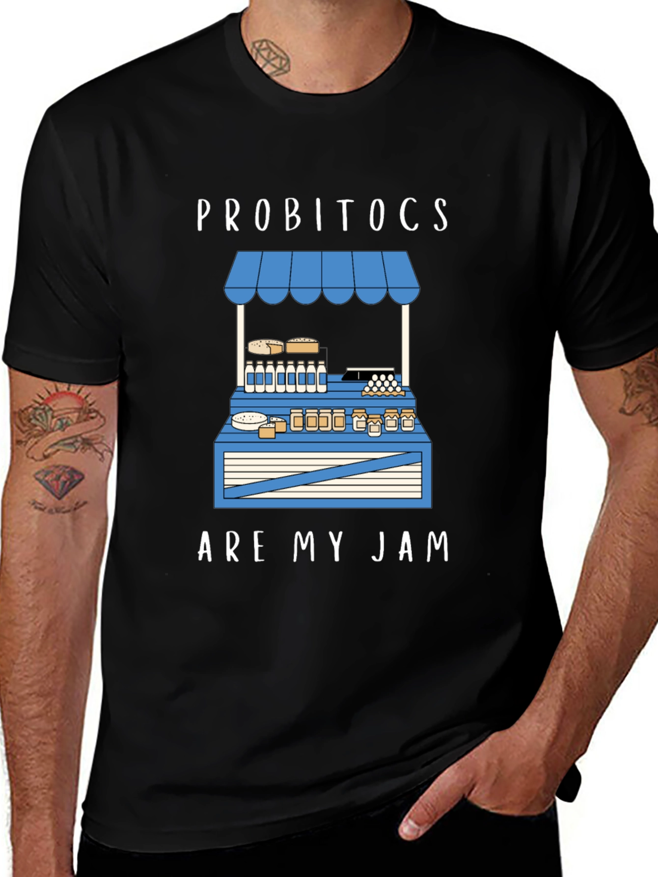 Variant 22 of Probiotics Are My Jam T-Shirt