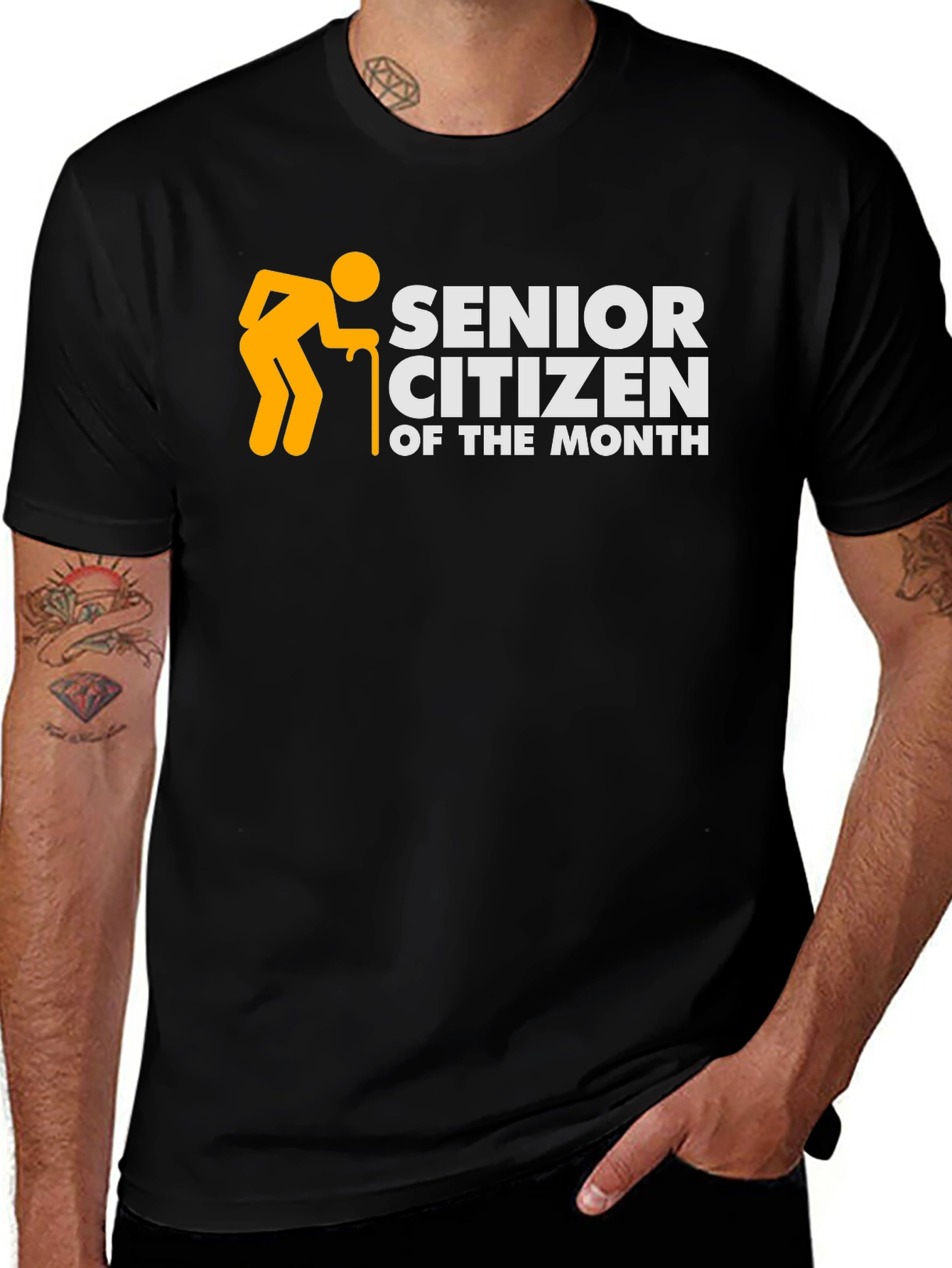 Variant 28 of Senior Citizen of the Month T-Shirt