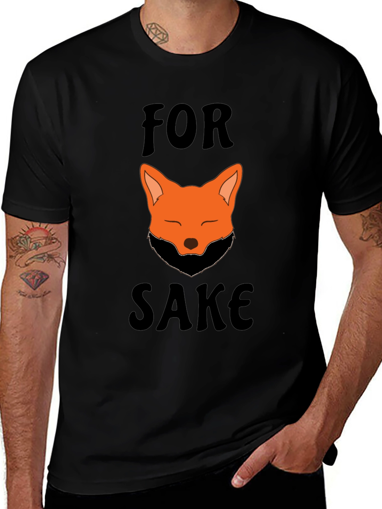 Fox Sake Graphic T-Shirt
