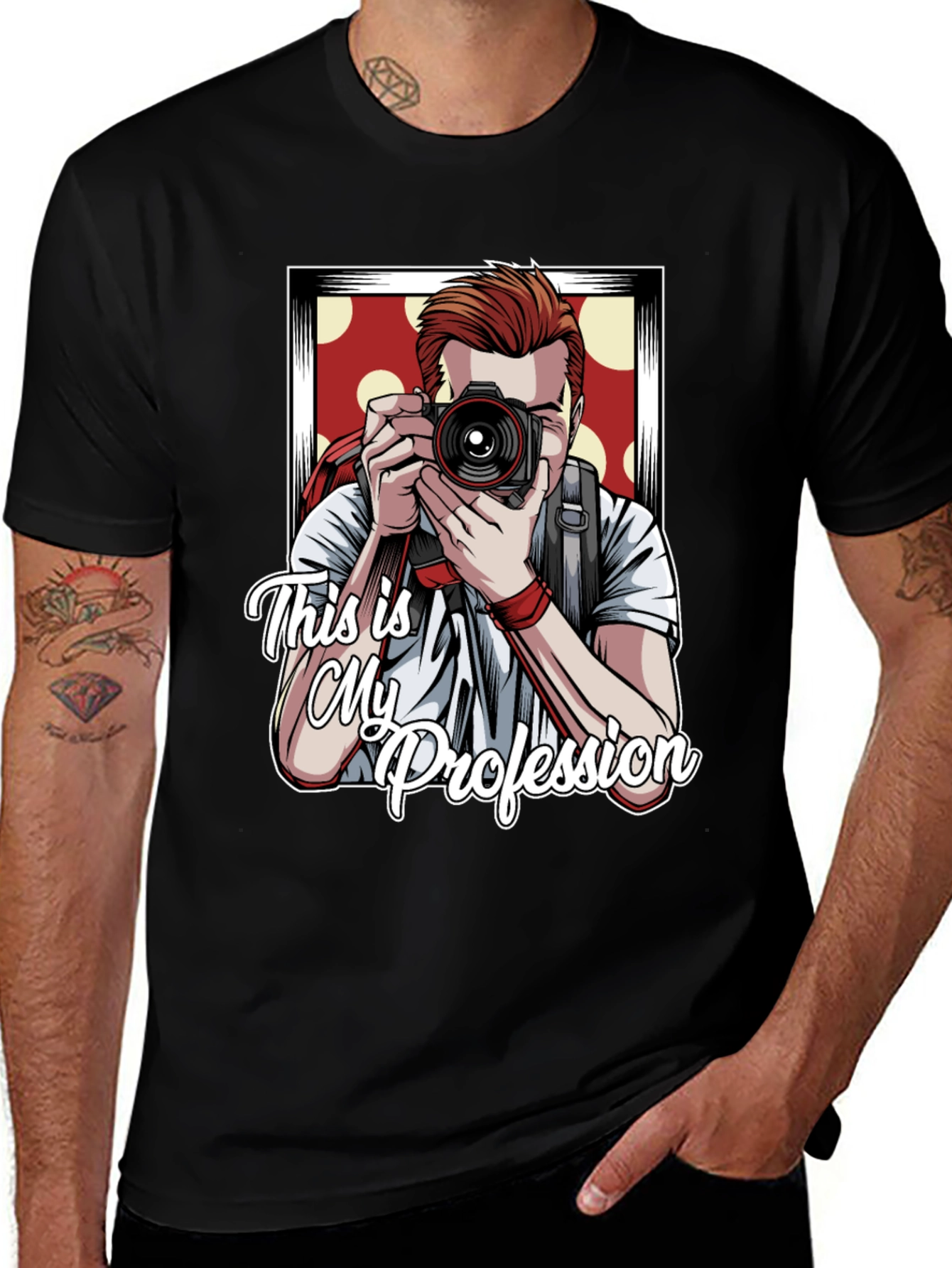Photographer Profession Graphic T-Shirt