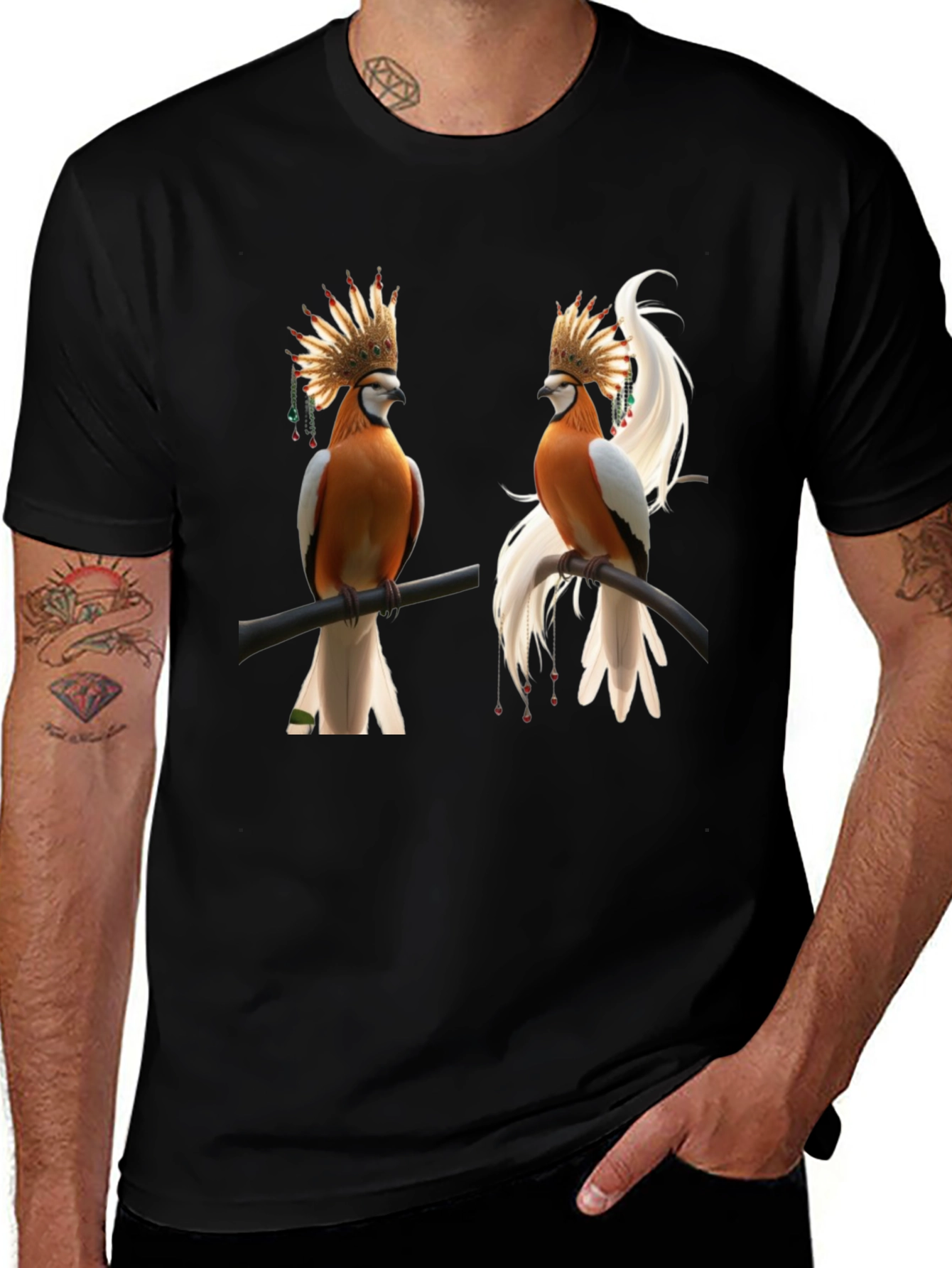 Variant 15 of Exotic Bird Tee - Unique Graphic Print