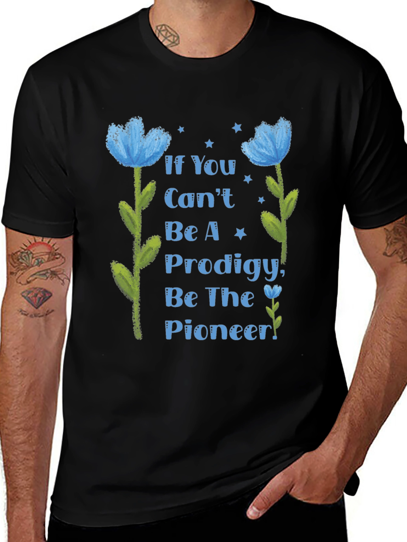 Variant 6 of Inspirational Prodigy Pioneer Graphic T-Shirt