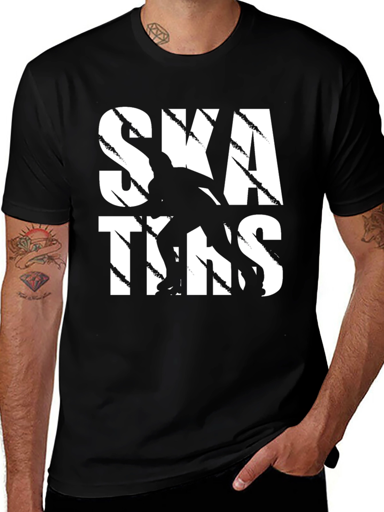 Variant 8 of Skates T-Shirt | Cool Skating Design