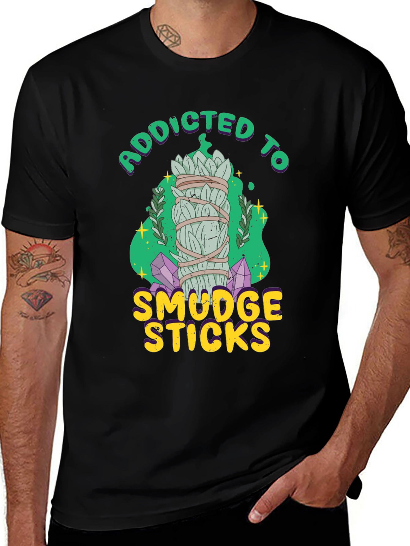 Variant 2 of Addicted to Smudge Sticks T-Shirt