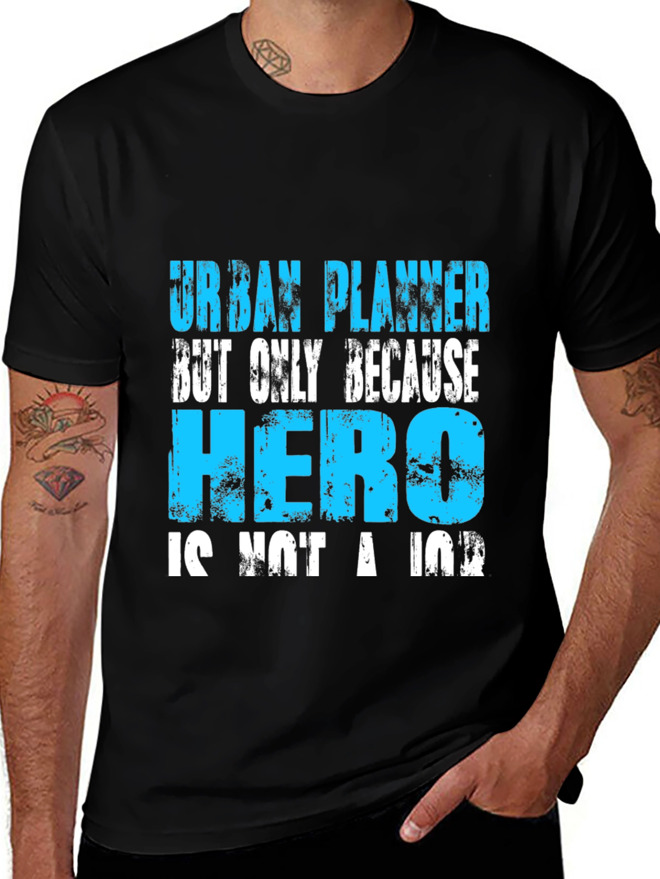 Variant 10 of Urban Planner Hero Tee - Funny Job Pride T-Shirt
