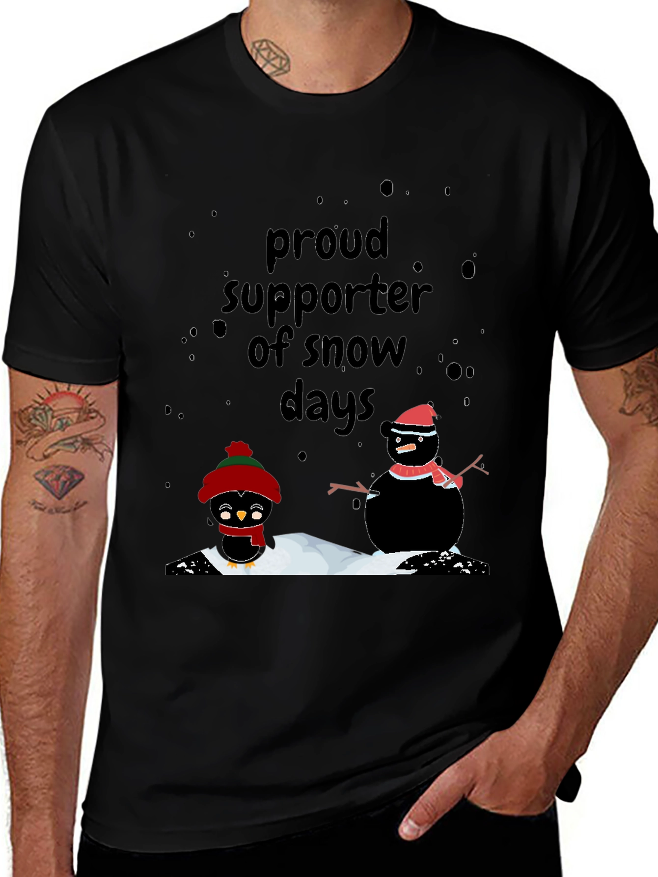 Variant 17 of Snow Day Supporter T-Shirt