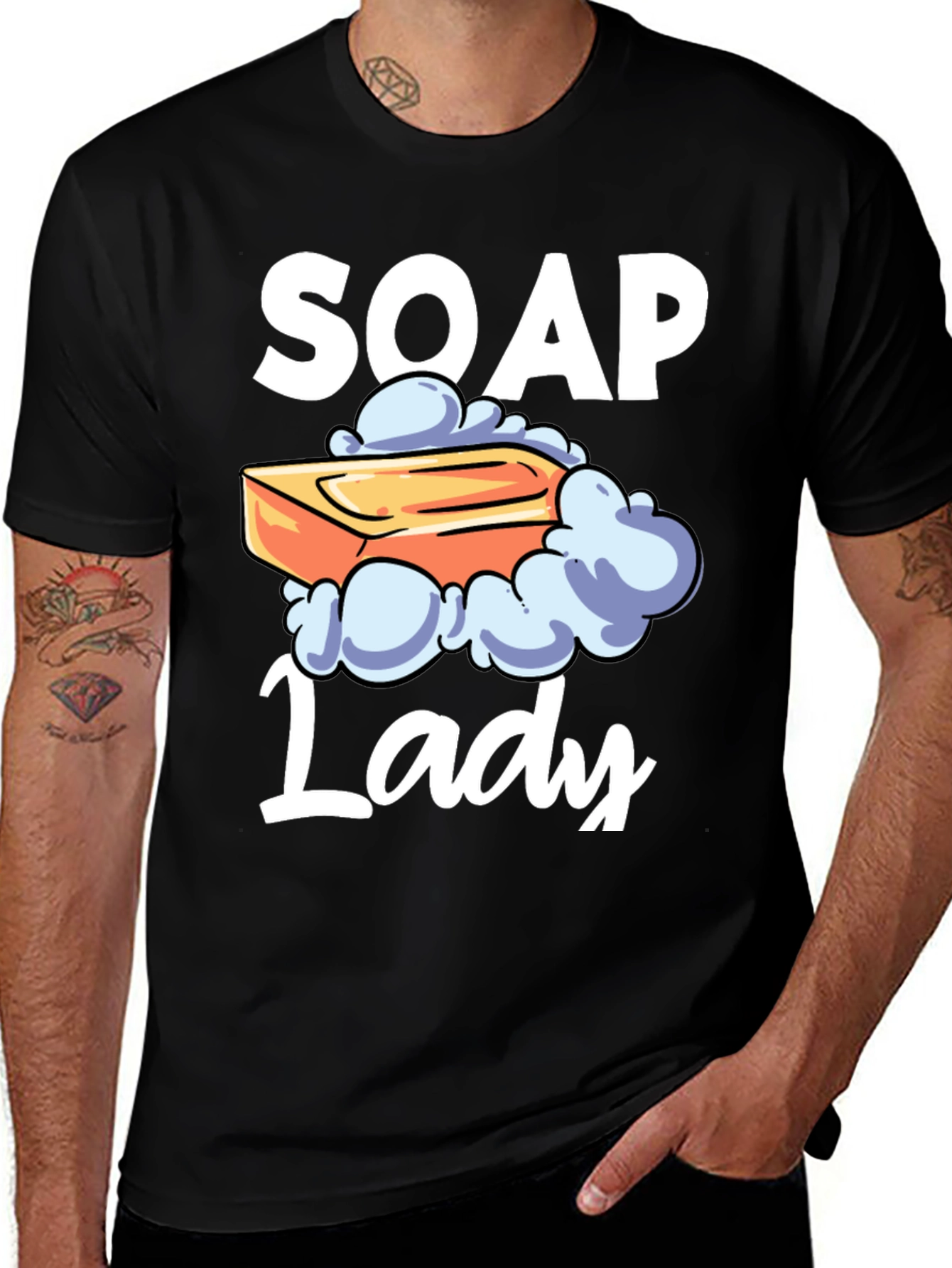 Variant 2 of Soap Lady Novelty T-Shirt