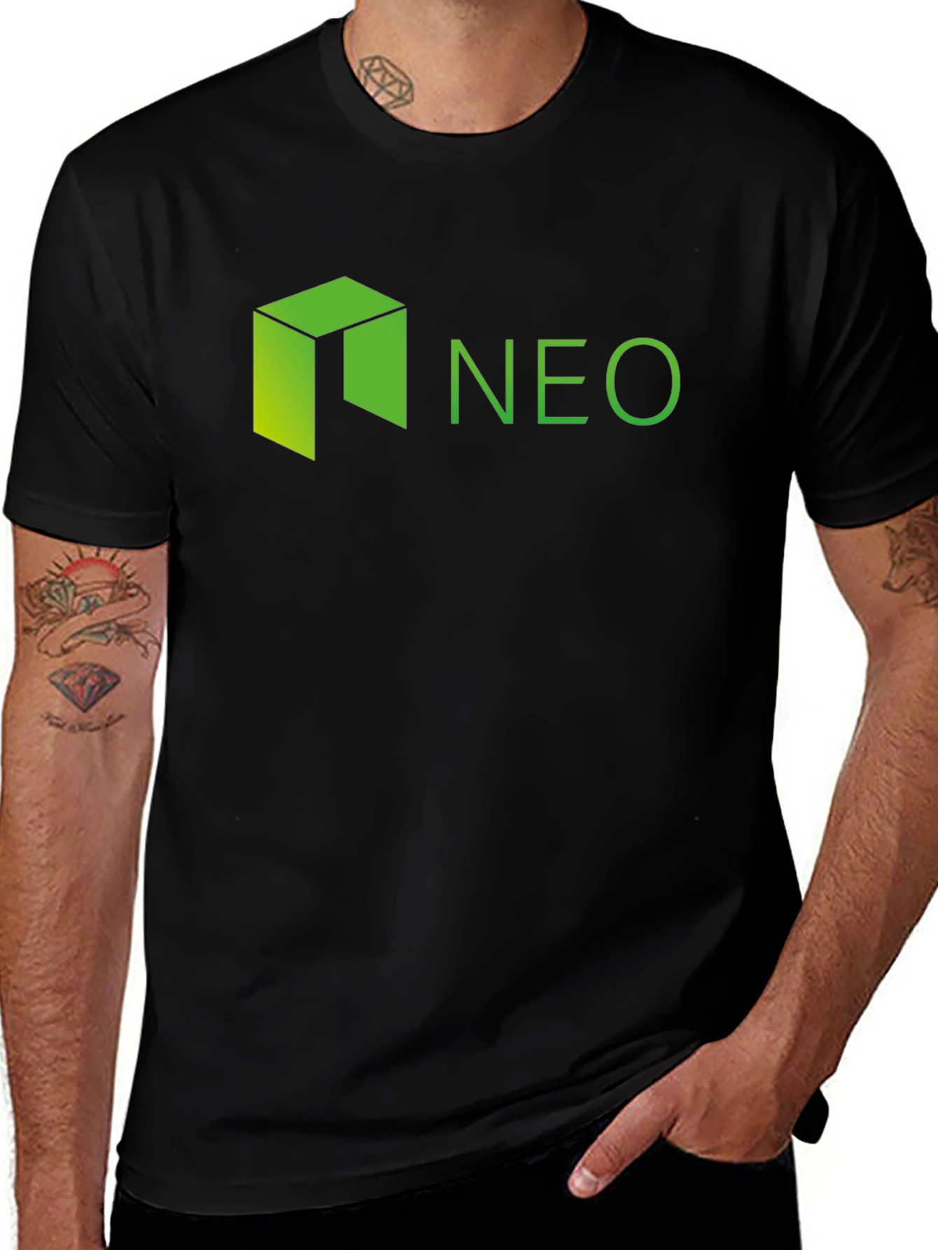 NEO Crypto Black T-Shirt