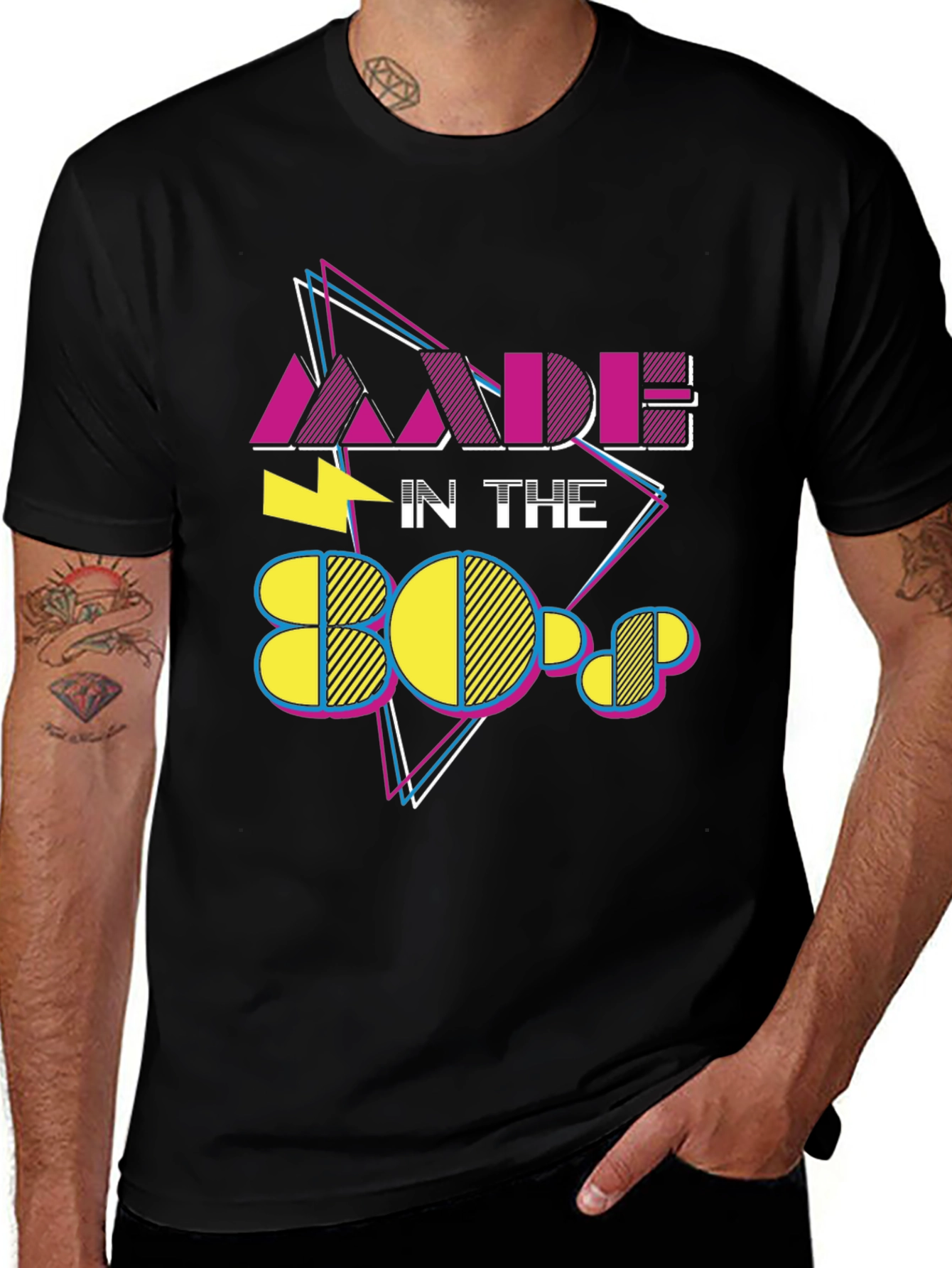Variant 7 of Retro 80's Graphic T-Shirt