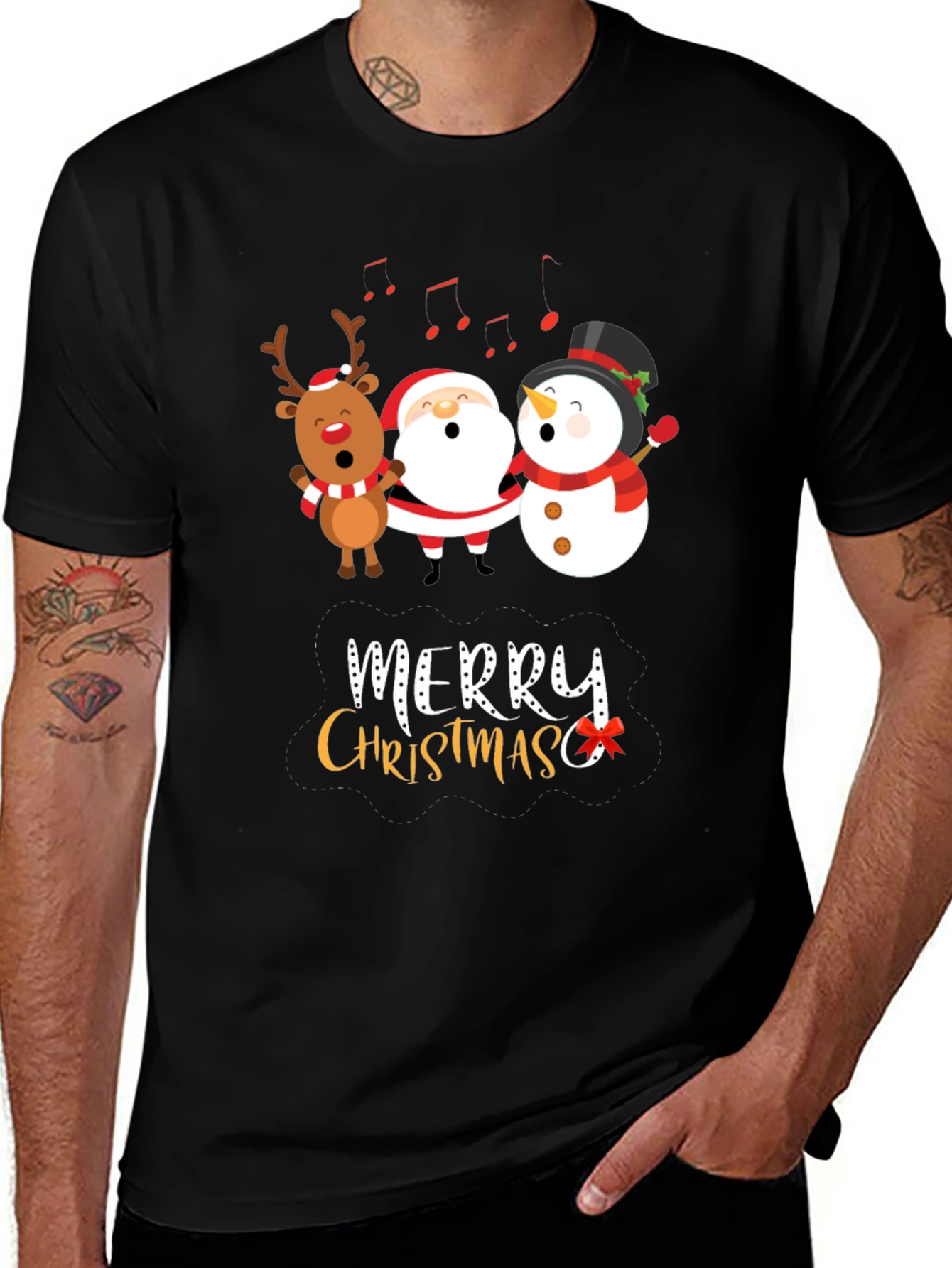 Festive Christmas Character T-Shirt