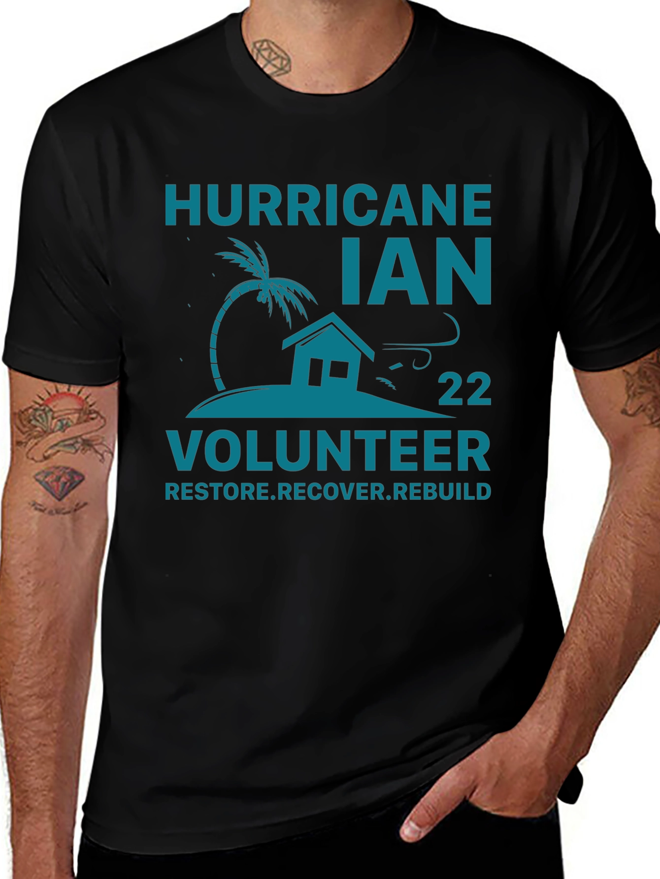 Hurricane Ian Relief Volunteer T-Shirt