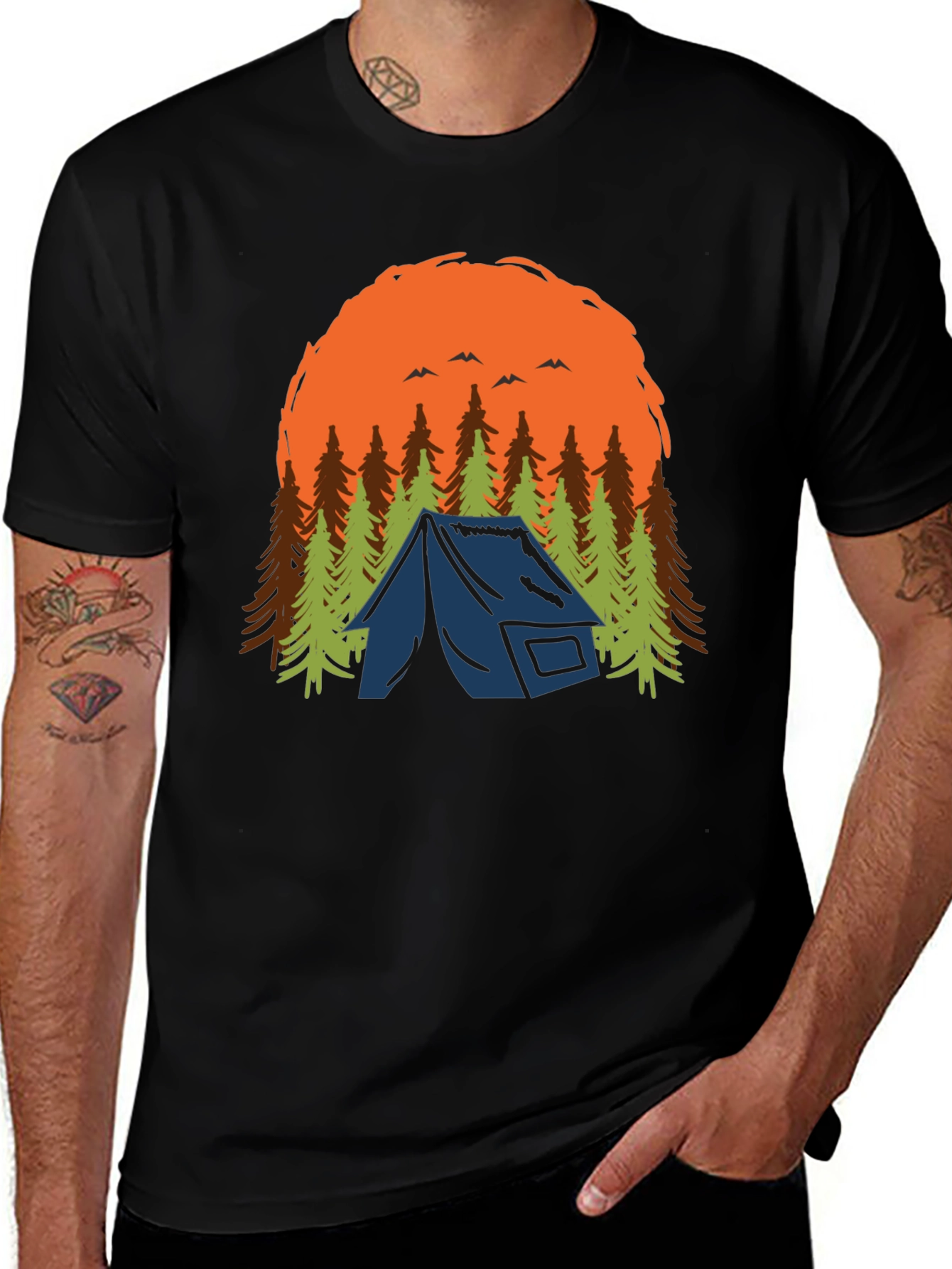 Variant 19 of Nature Camping T-Shirt