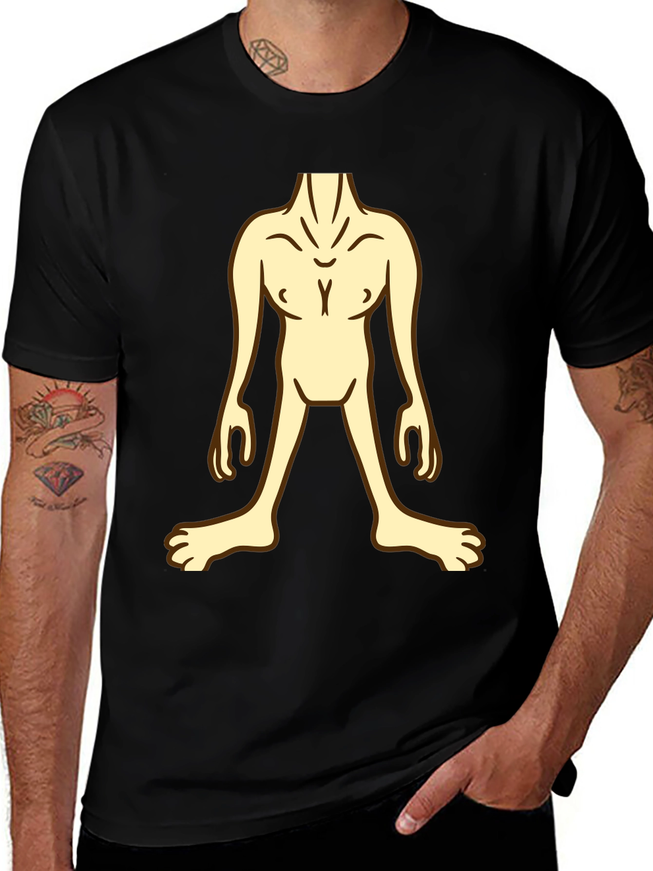 Variant 20 of Cartoon Alien Graphic Tee - Funny Humor T-Shirt