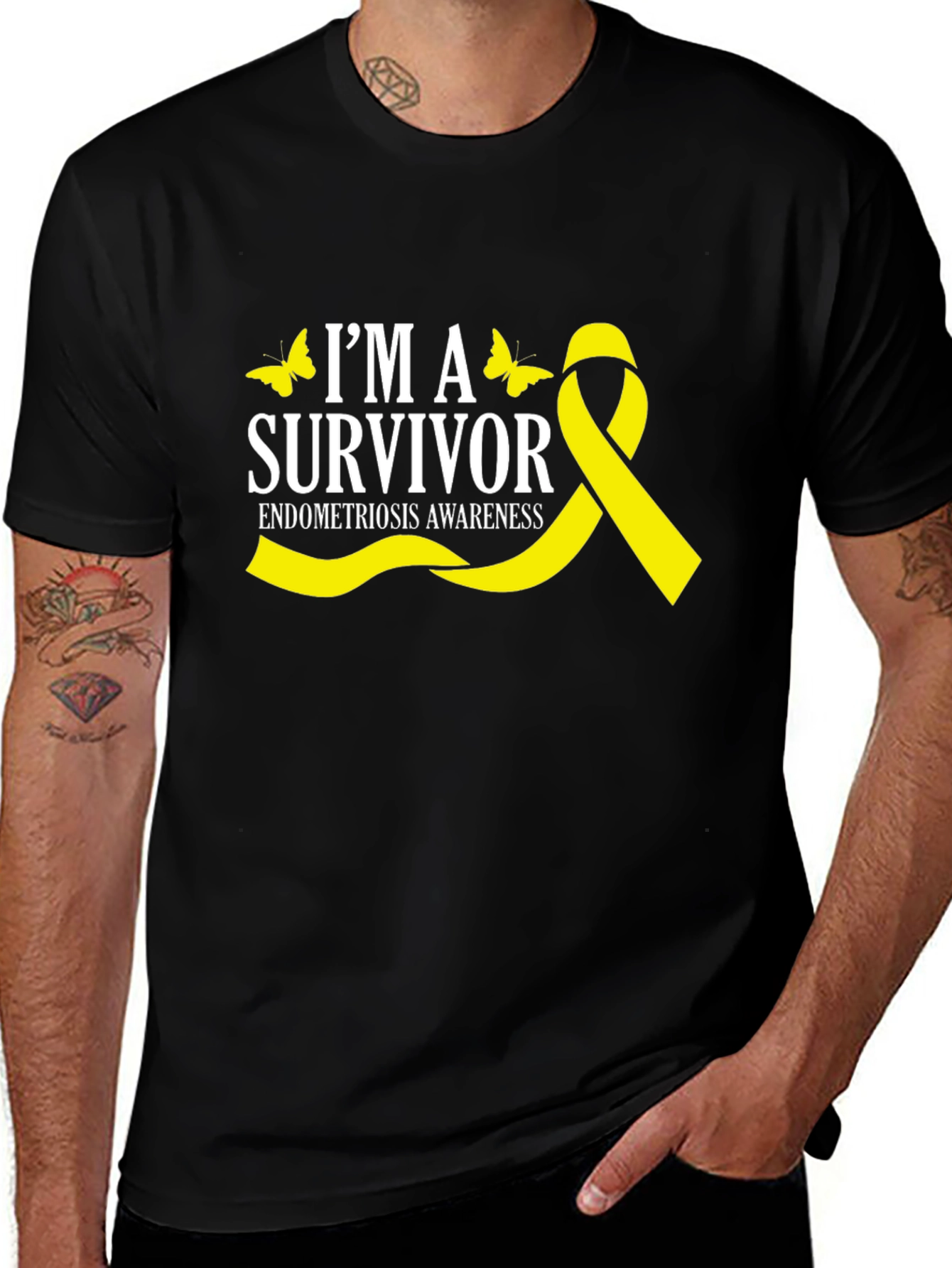 Endometriosis Awareness Survivor T-Shirt
