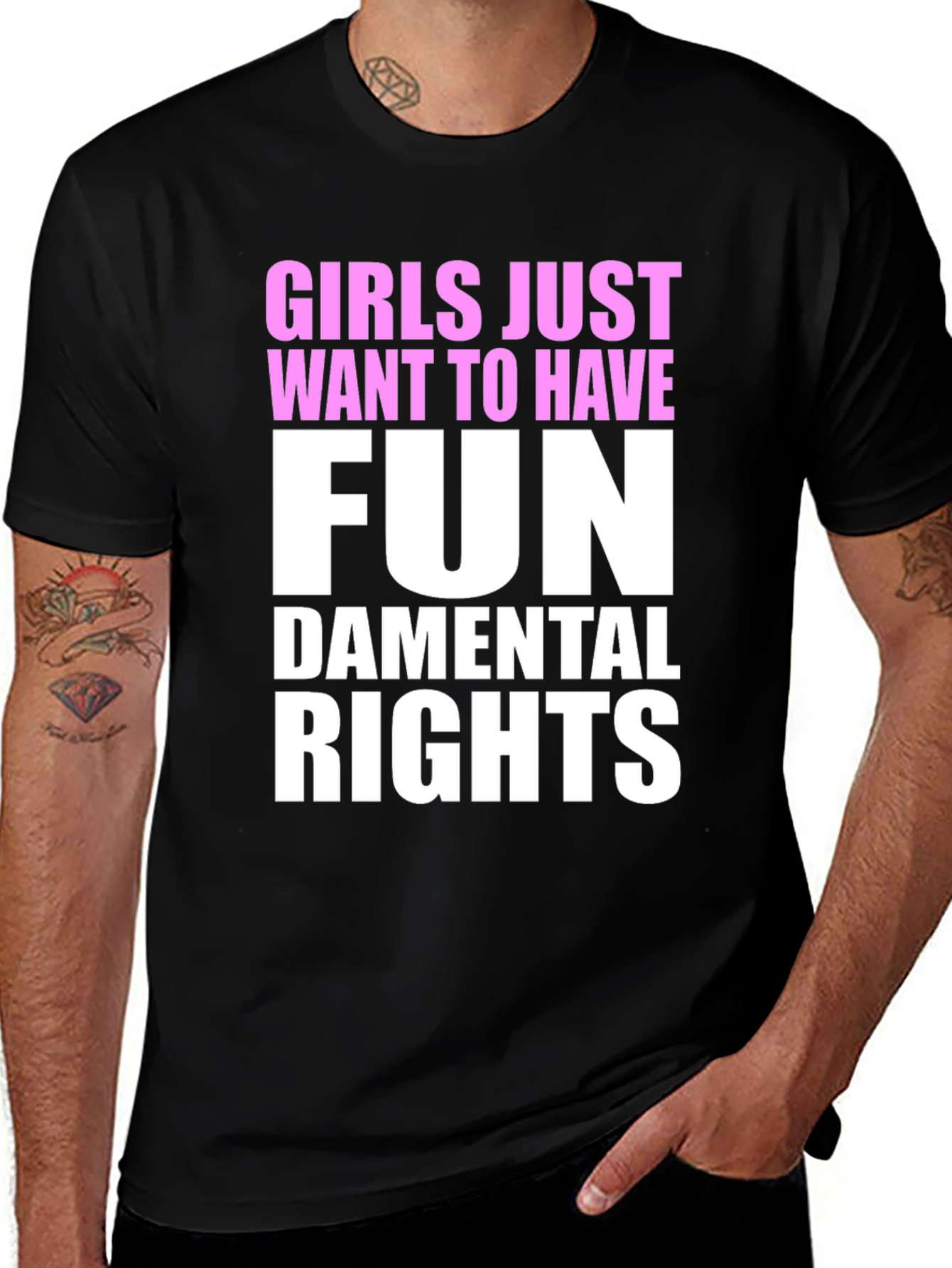 Variant 14 of Girls Just Want To Have Fun - T-Shirt