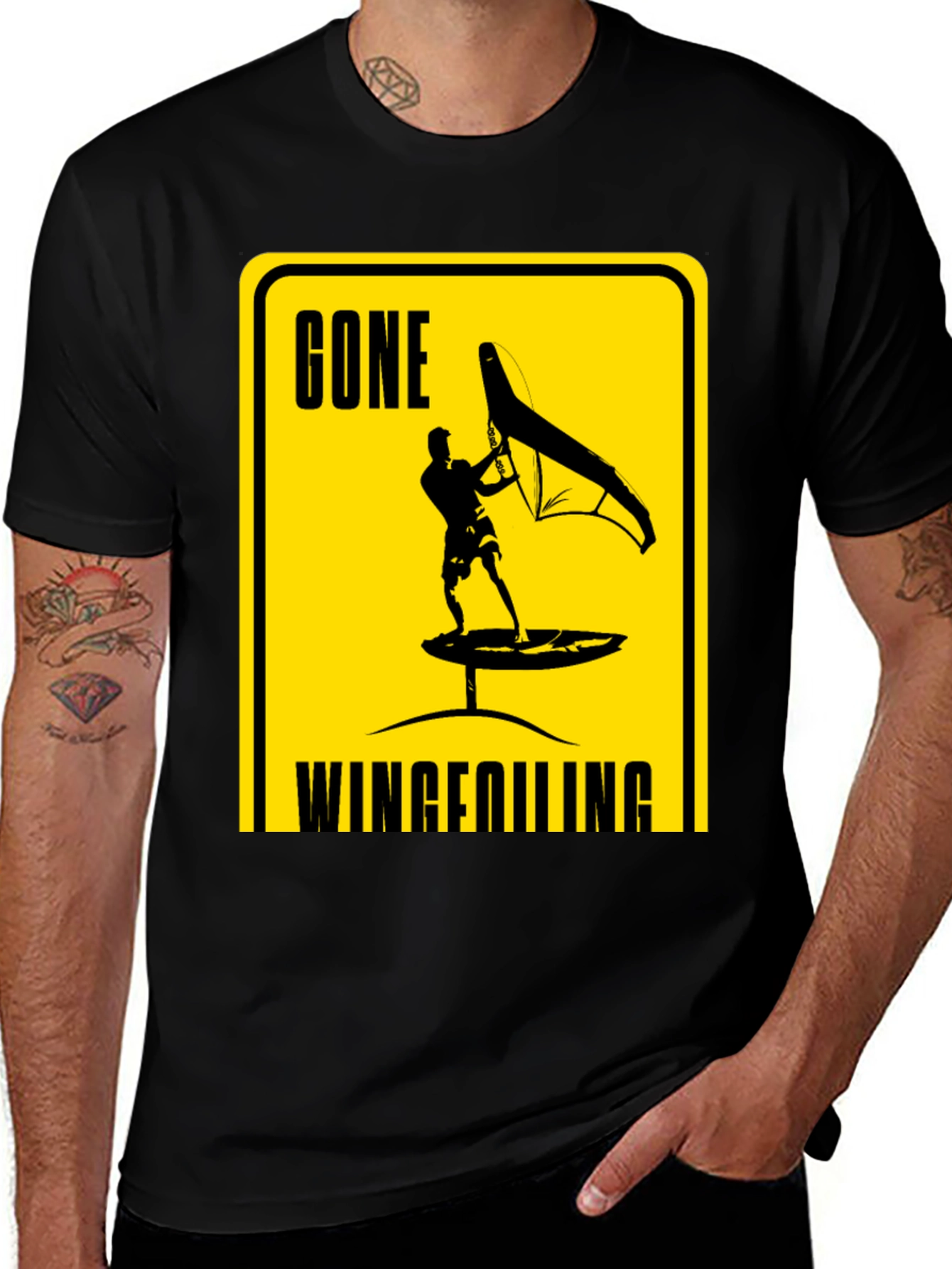 Variant 8 of Gone Wingfoiling T-Shirt | Water Sports Tee