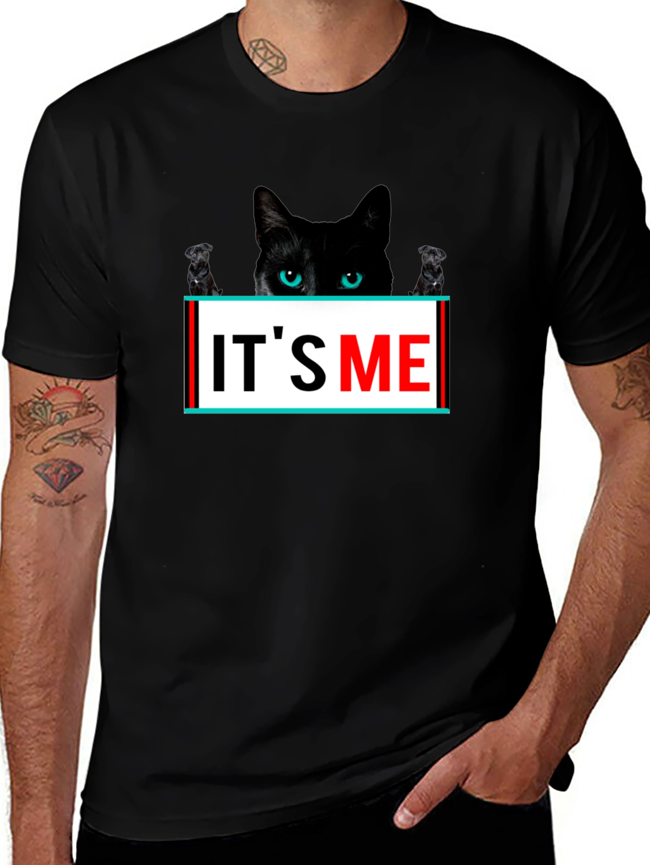 Variant 15 of It's Me Cat Graphic T-Shirt
