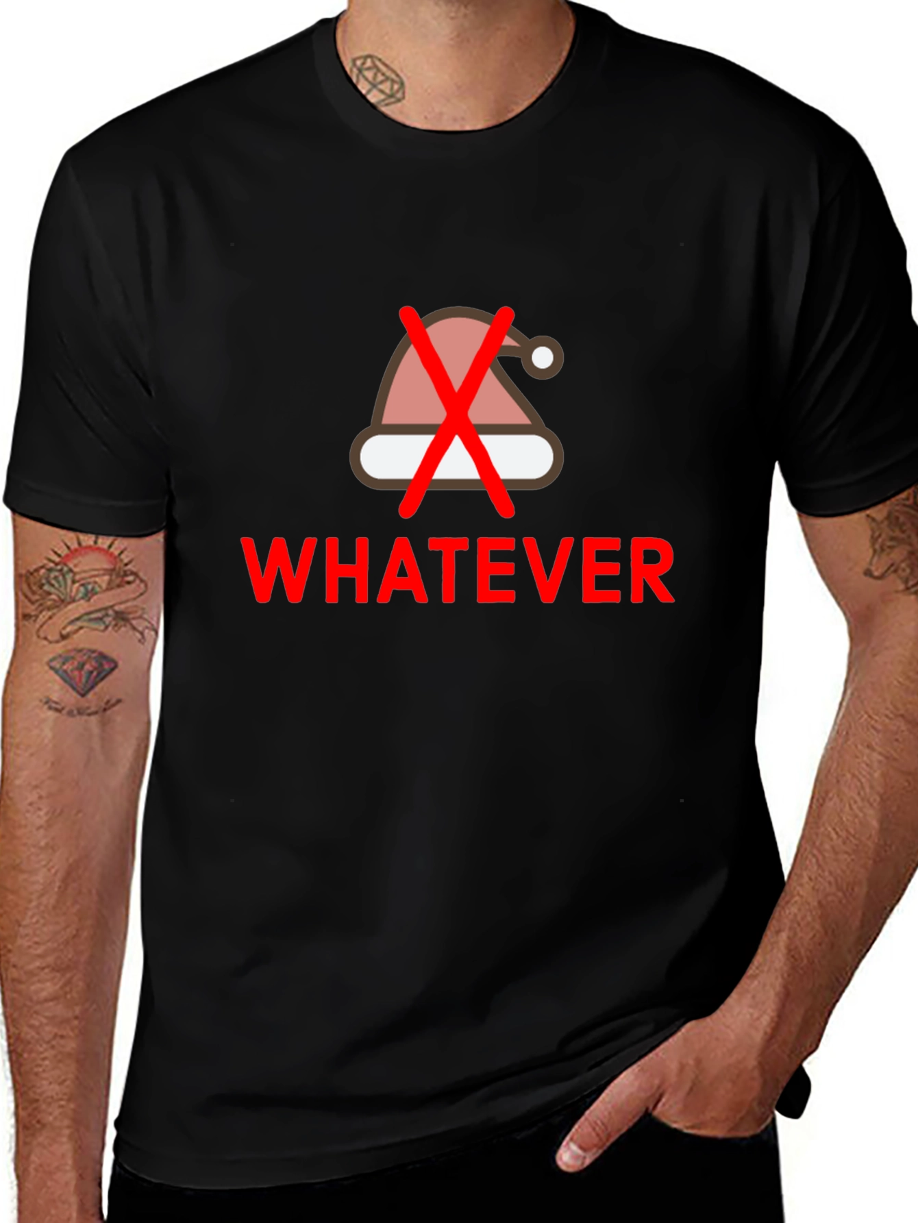 Variant 7 of Anti Christmas Whatever T-Shirt