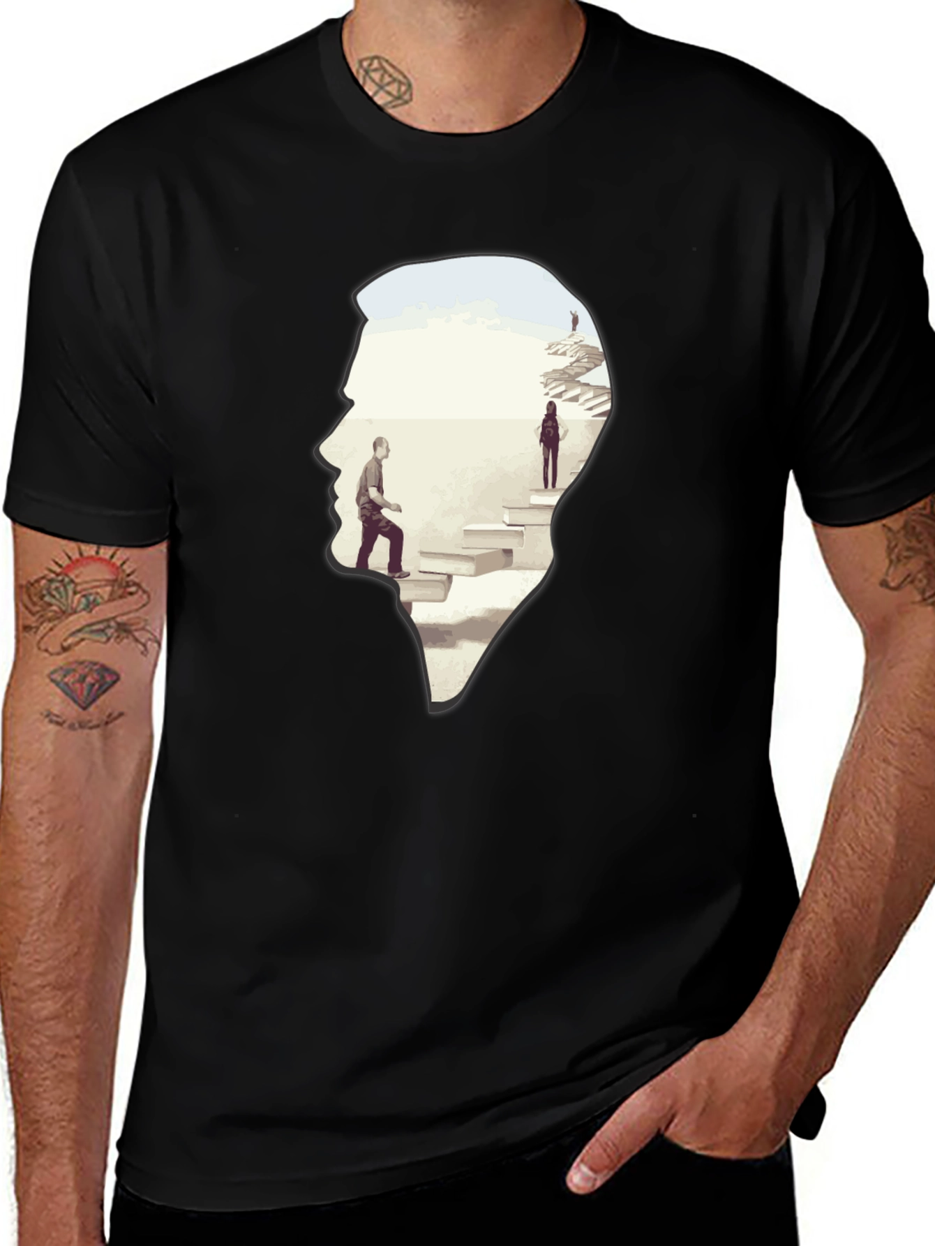 Variant 15 of Mindscape Graphic T-Shirt - Menswear