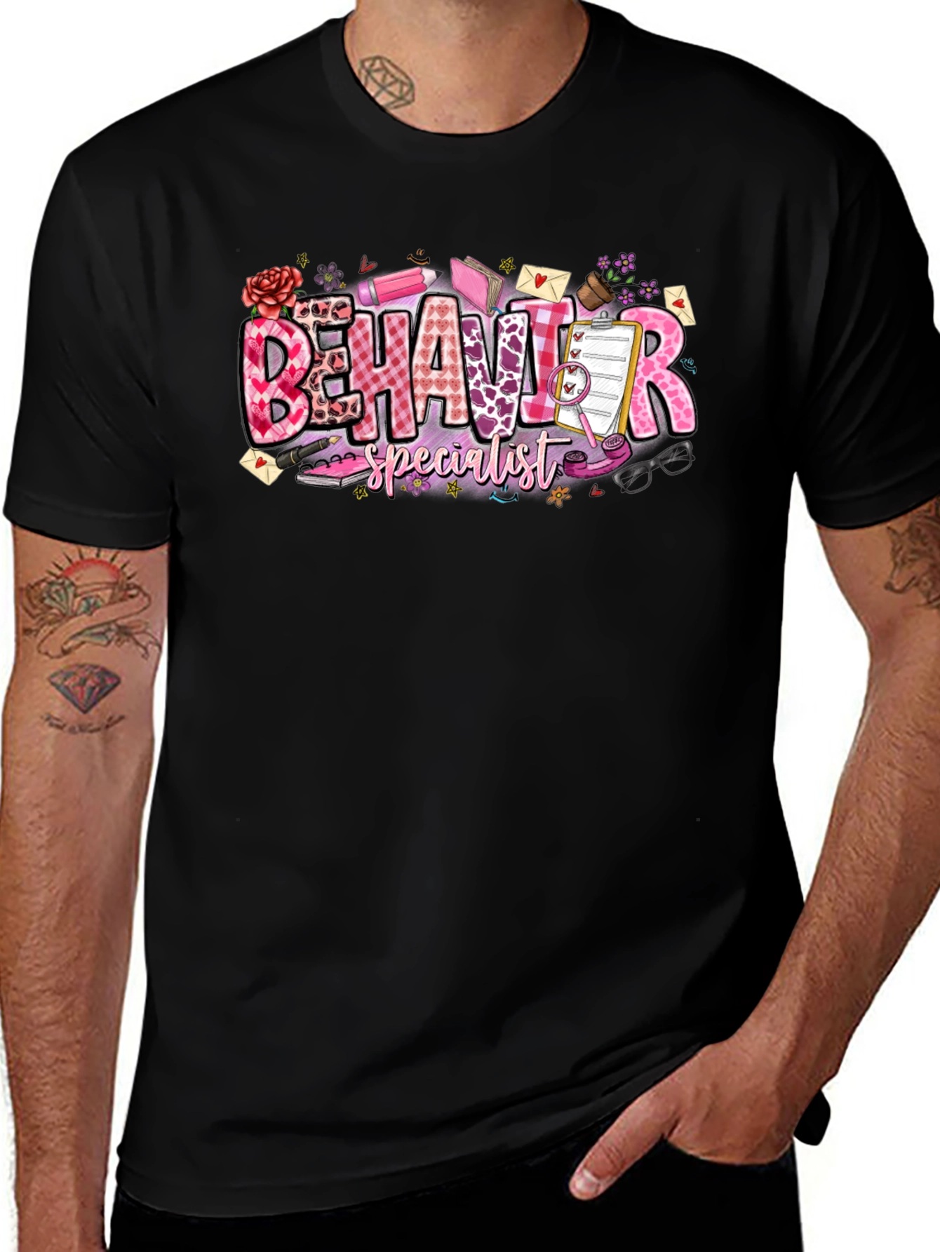 Behavior Specialist T-Shirt Cute Valentine's Day Tee