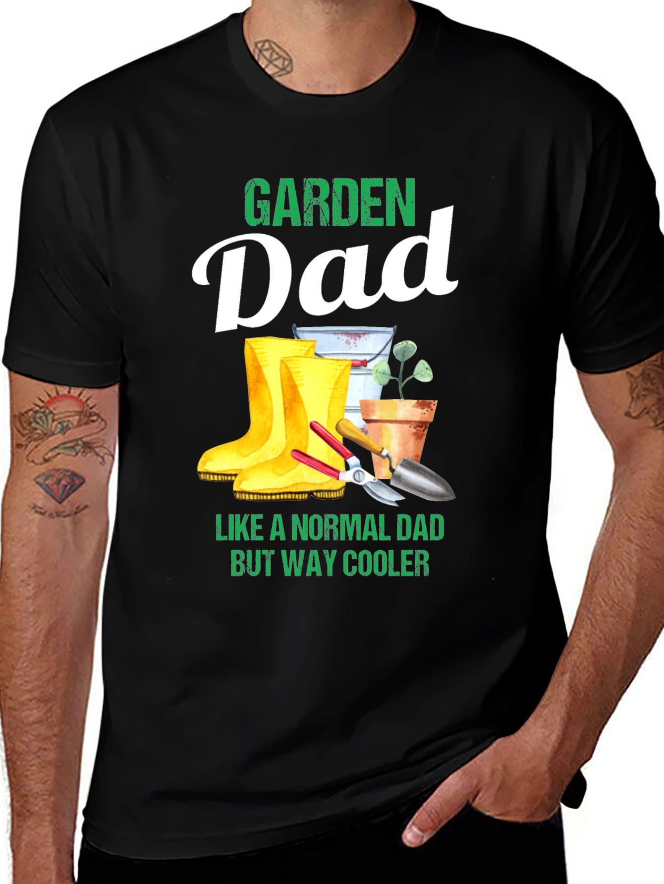 Variant 8 of Garden Dad T-Shirt - Cool Gardening Gift