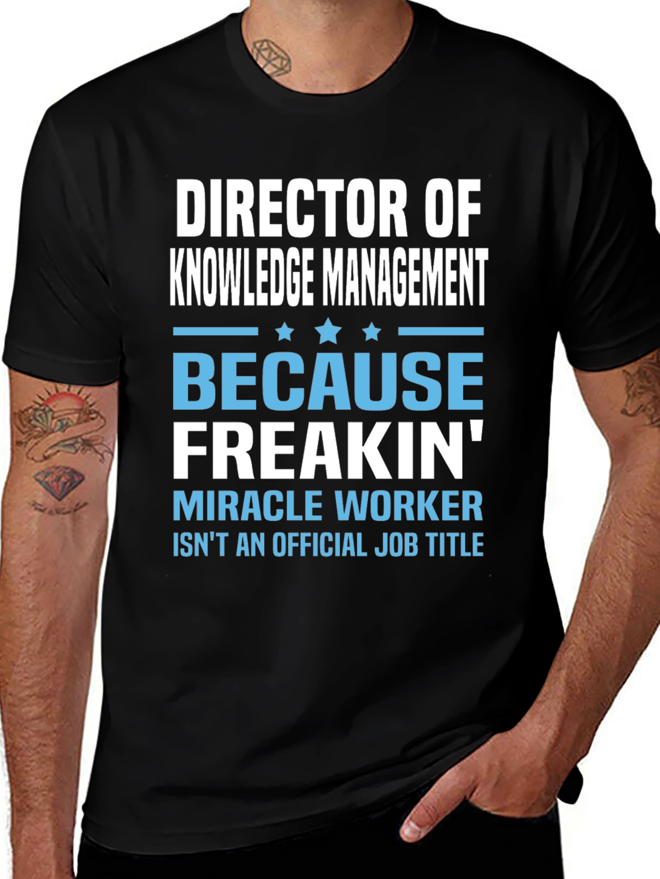 Variant 30 of Director of Knowledge Management T-Shirt