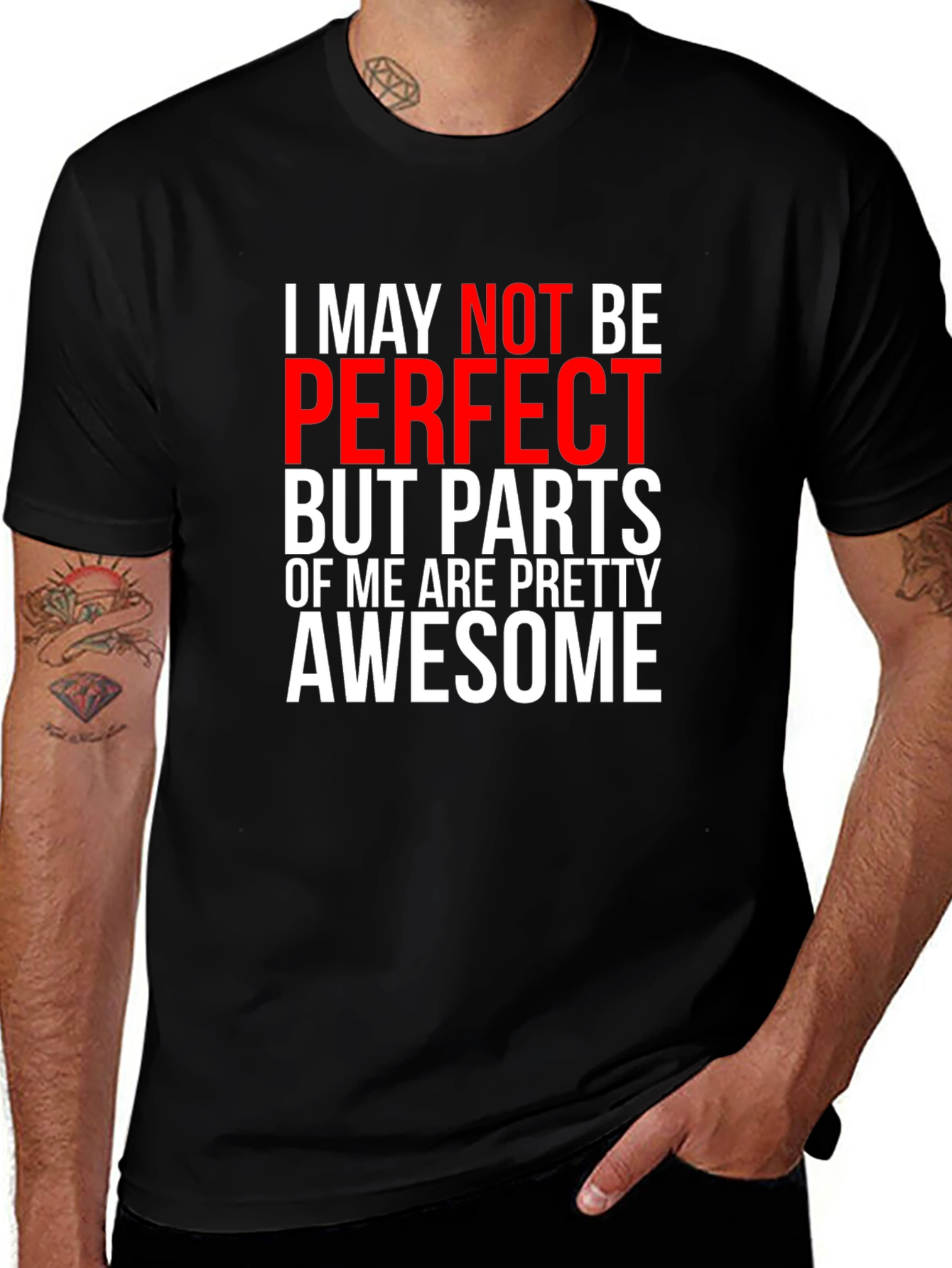 Variant 10 of Funny I May Not Be Perfect T-Shirt