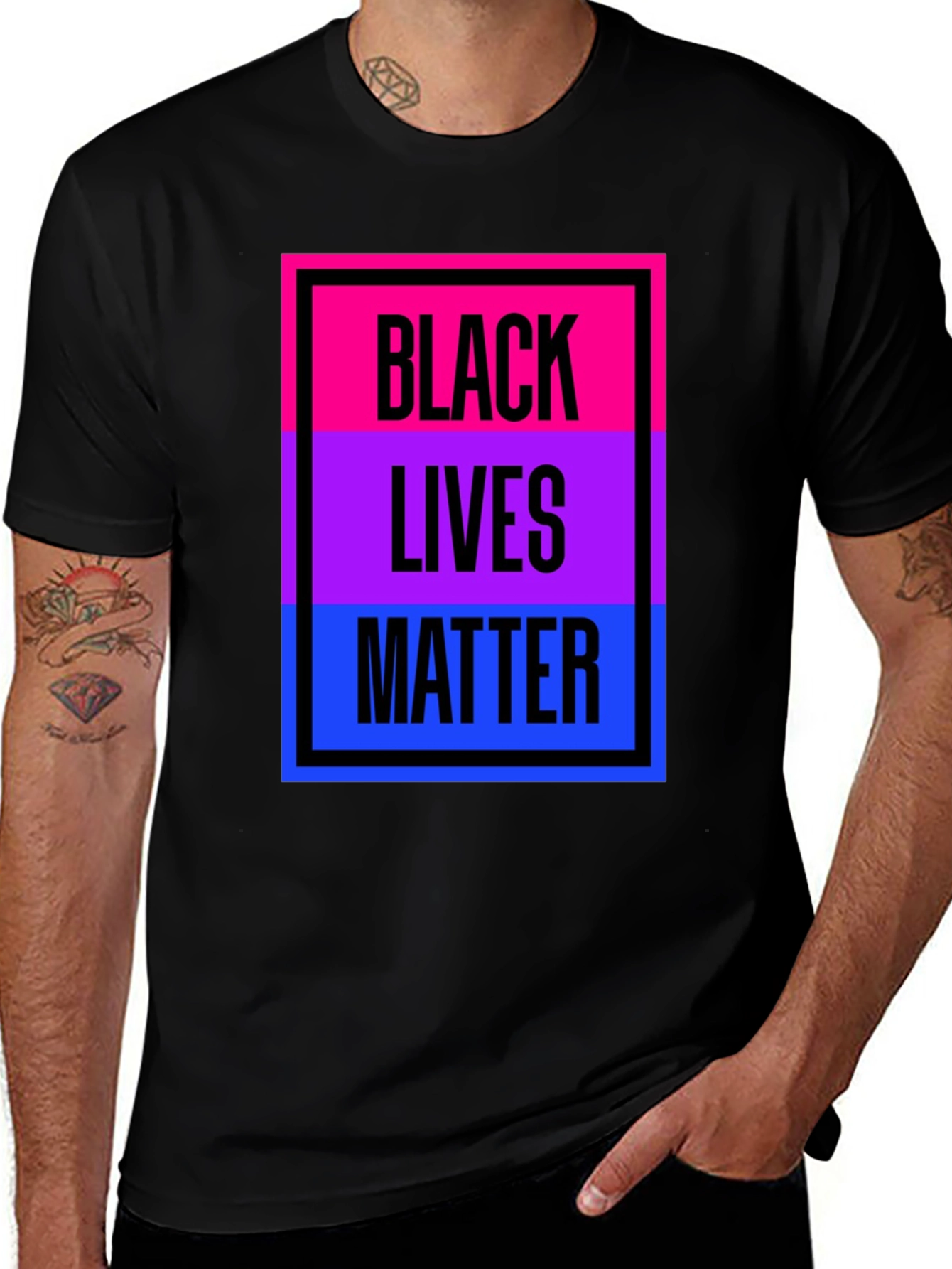 Black Lives Matter LGBTQ+ T-Shirt - Pride