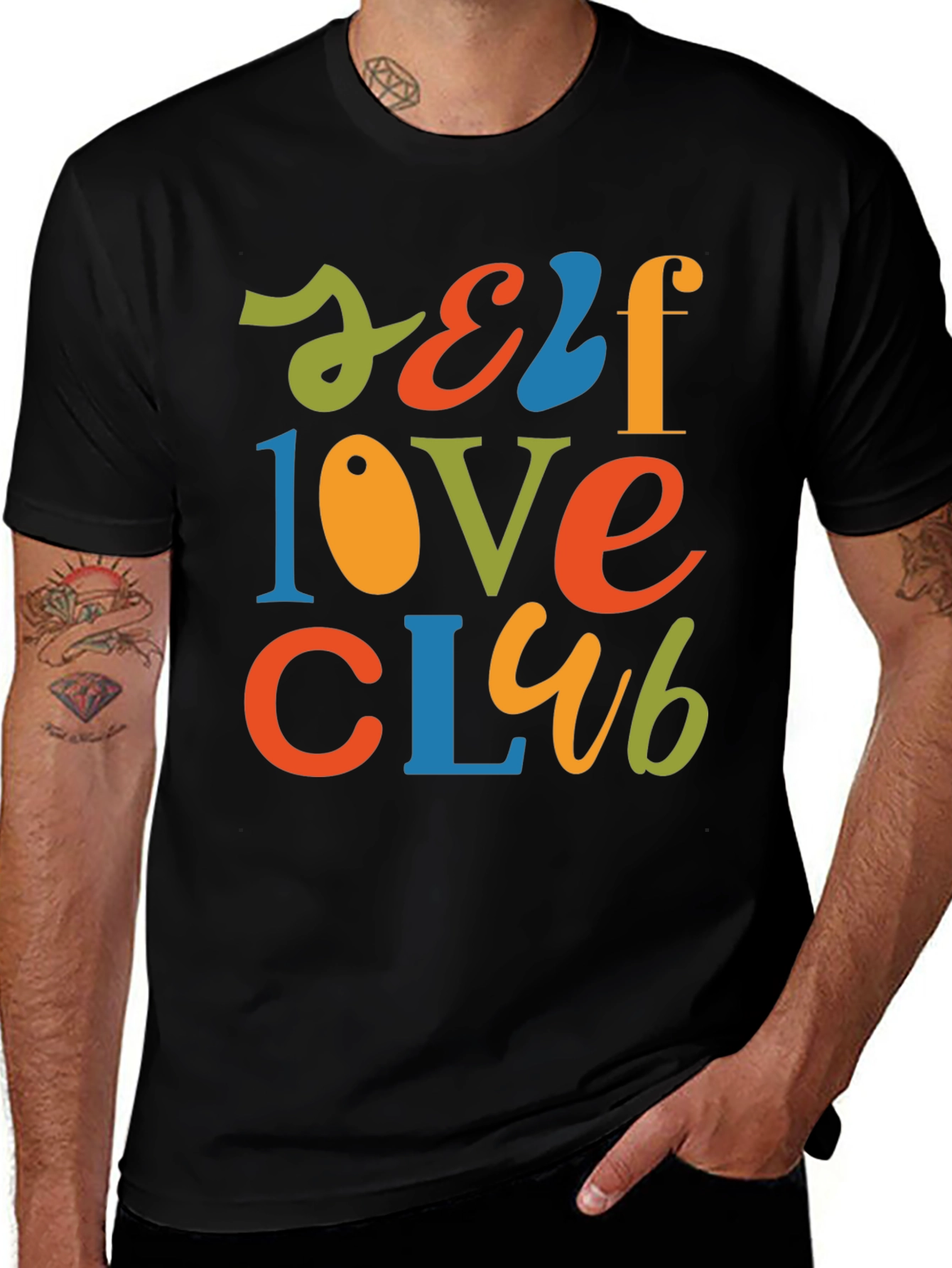 Variant 26 of Self Love Club Graphic Tee - Stylish Comfort