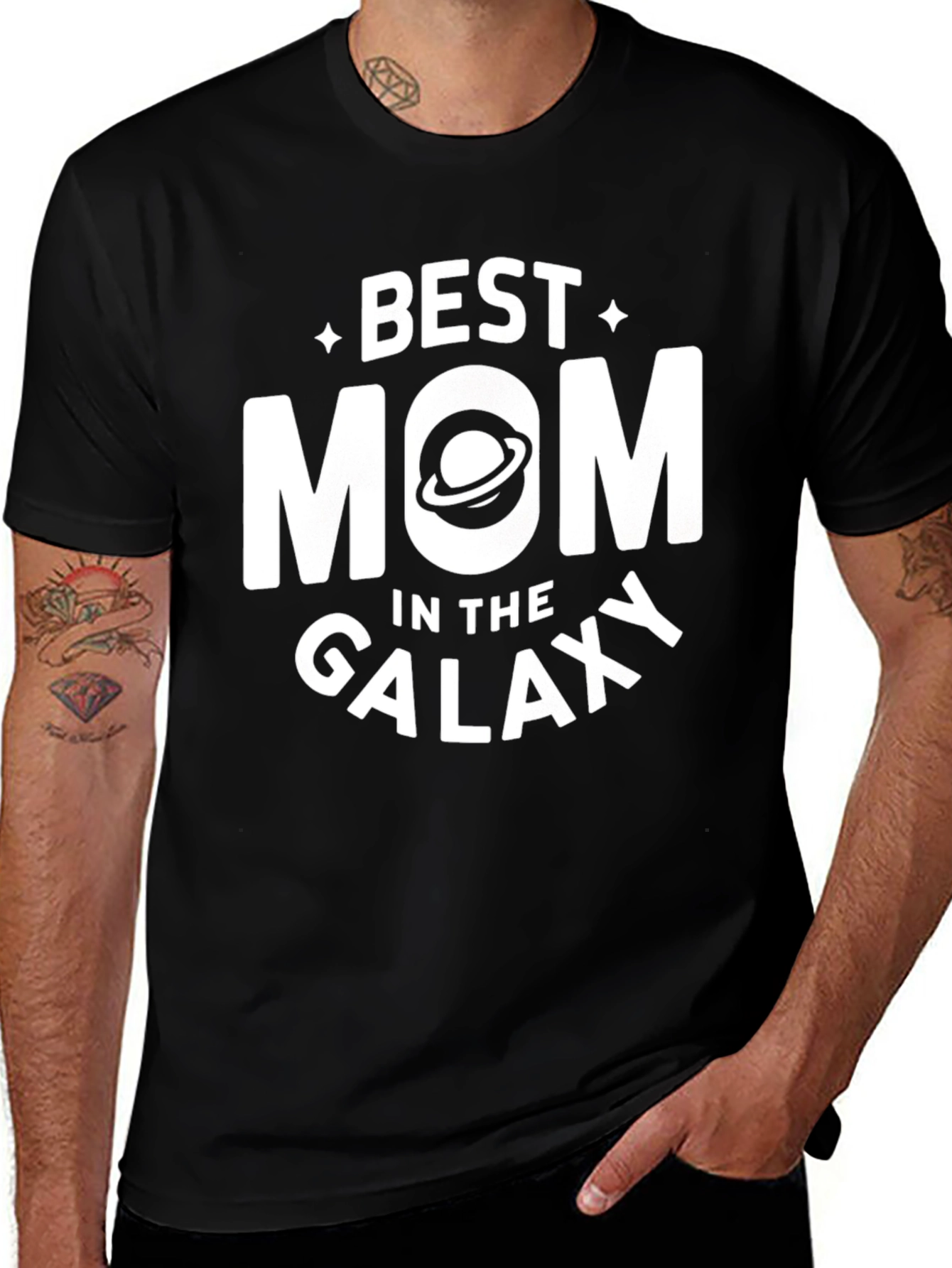 Variant 13 of Best Mom In The Galaxy Graphic T-Shirt