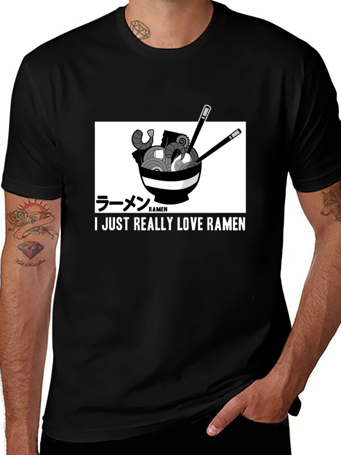 Variant 14 of Ramen Lover T-Shirt - I Just Really Love Ramen!