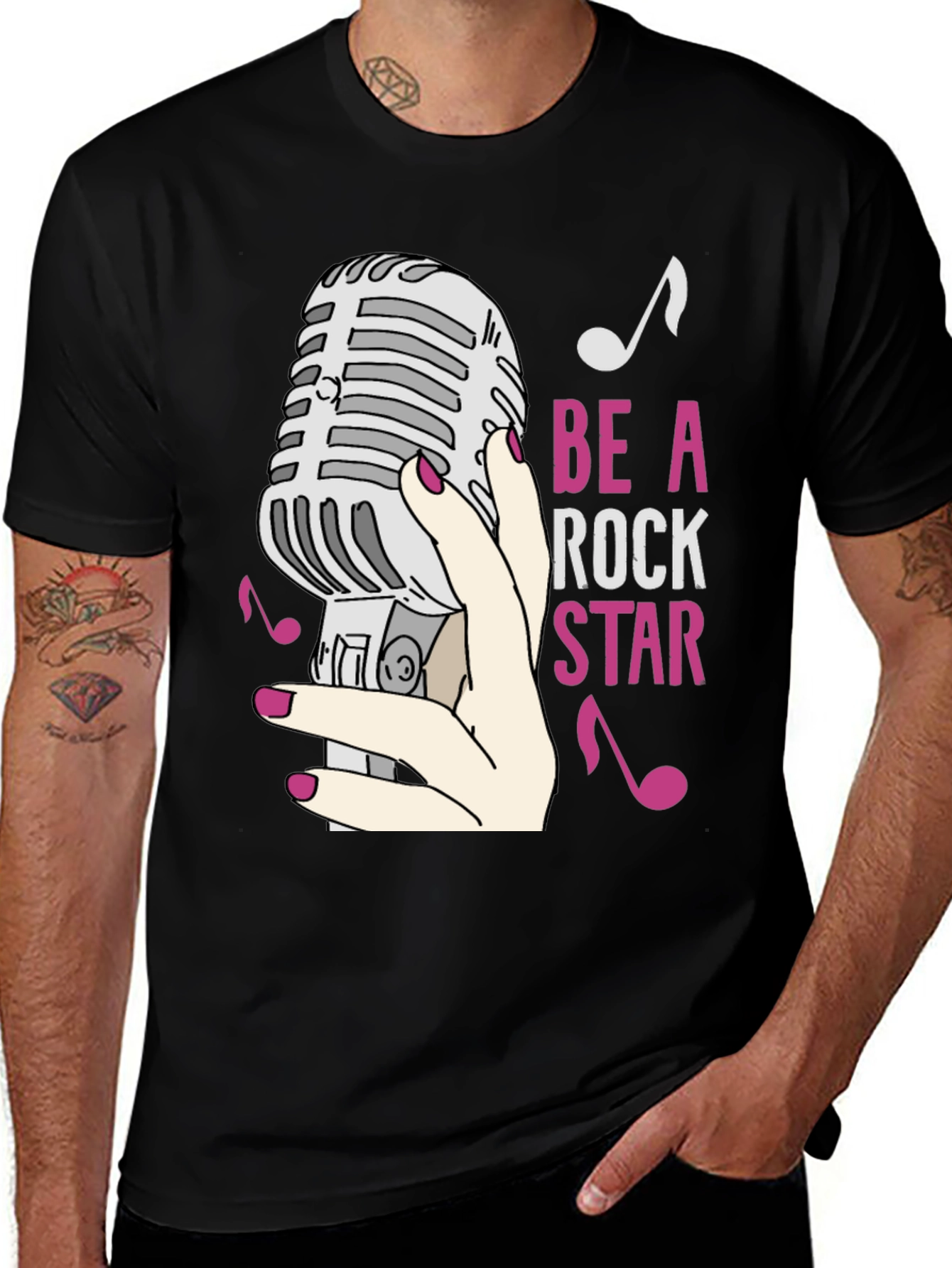 Variant 24 of Be a Rock Star Graphic T-Shirt