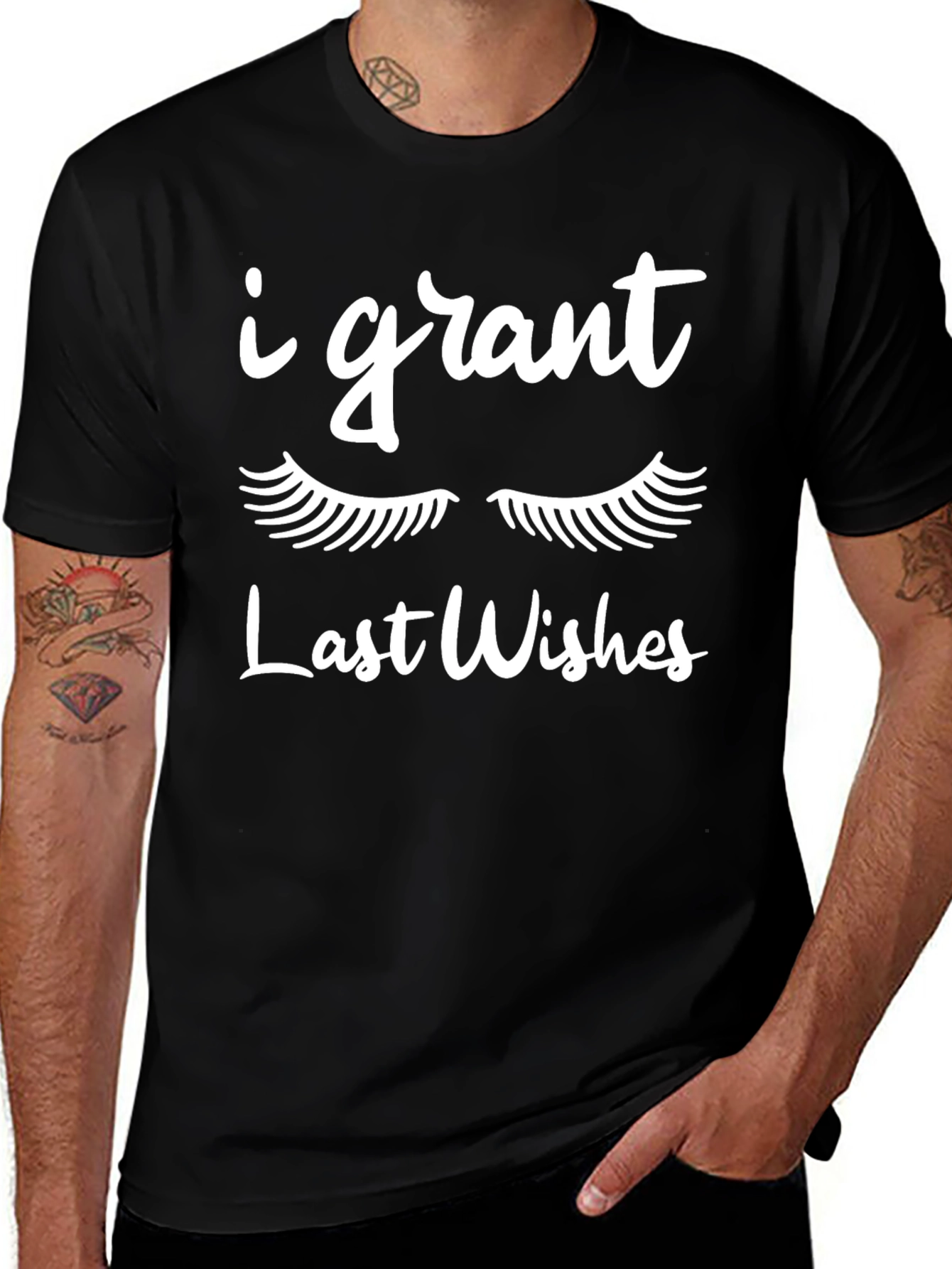 Variant 12 of I Grant Last Wishes Graphic Tee