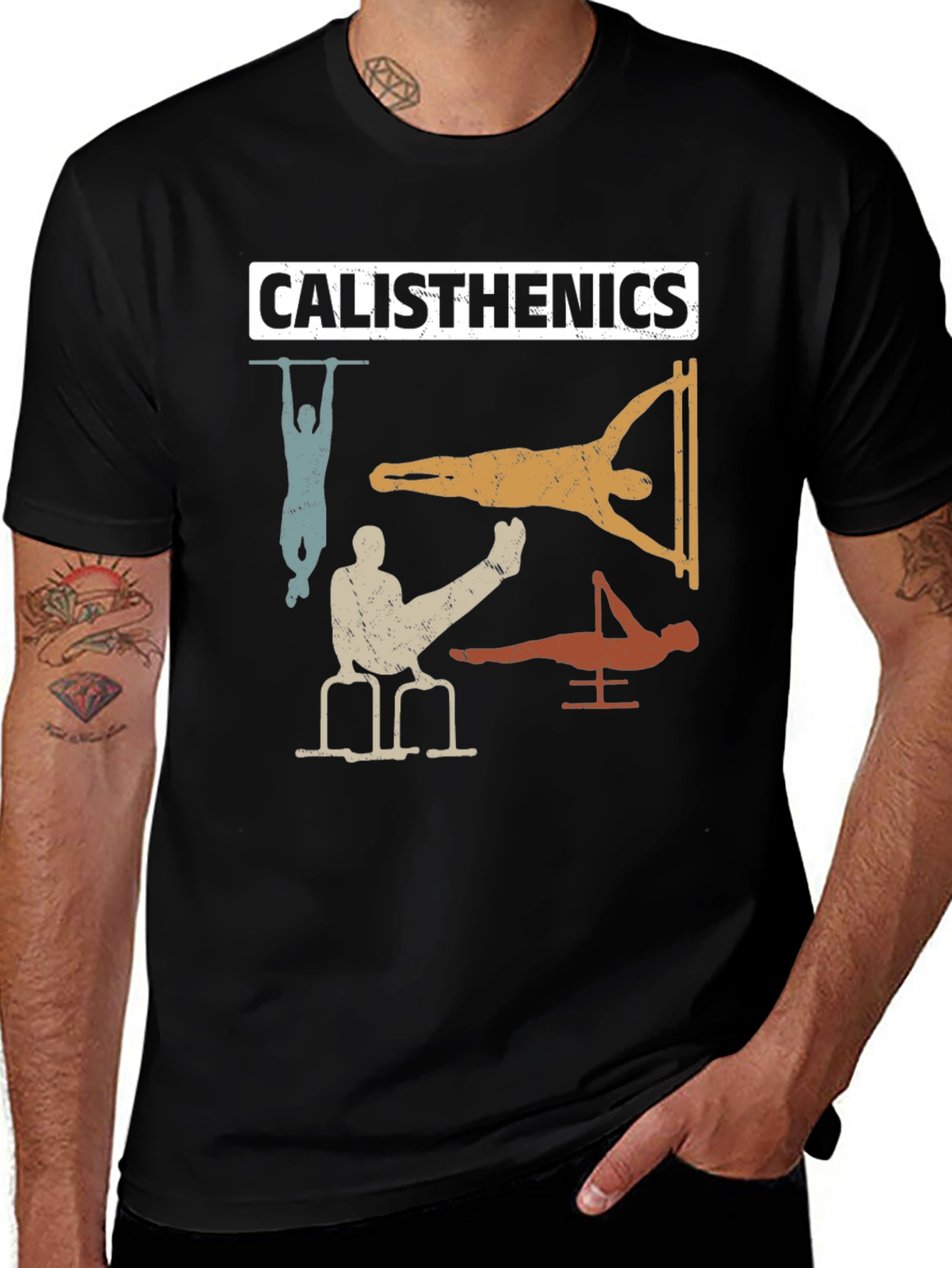 Calisthenics Graphic T-Shirt - Workout Apparel