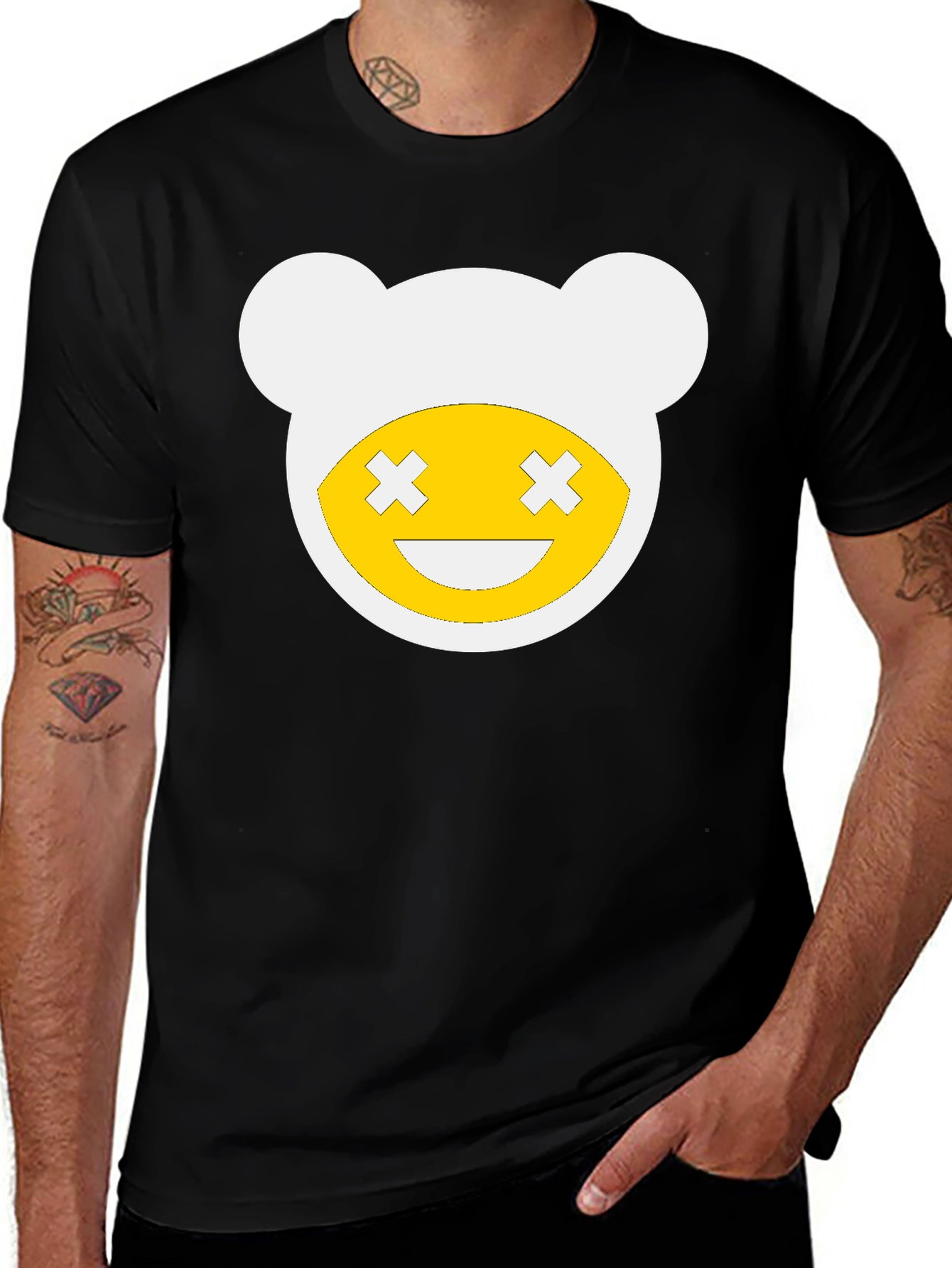 Funny Graphic Bear T-Shirt