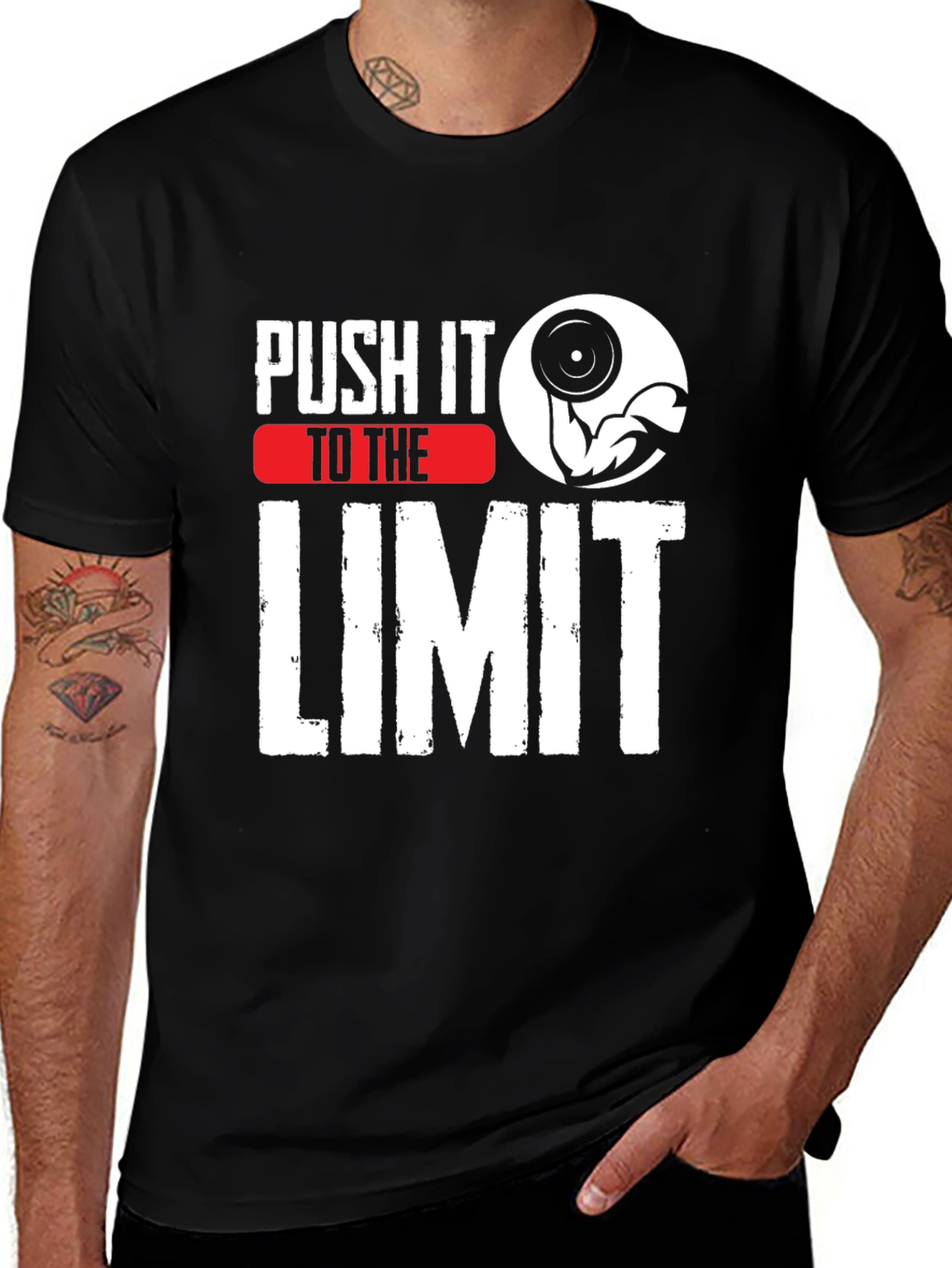 Push It To The Limit Graphic T-Shirt