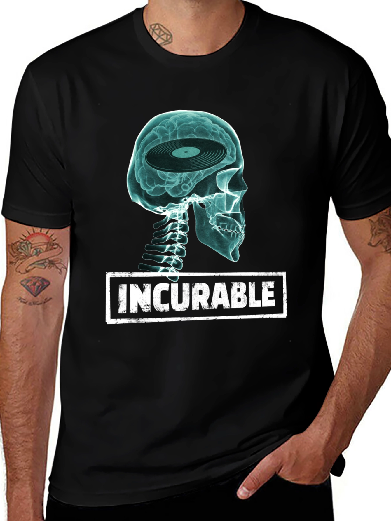 Variant 25 of Incurable Music Lover T-Shirt