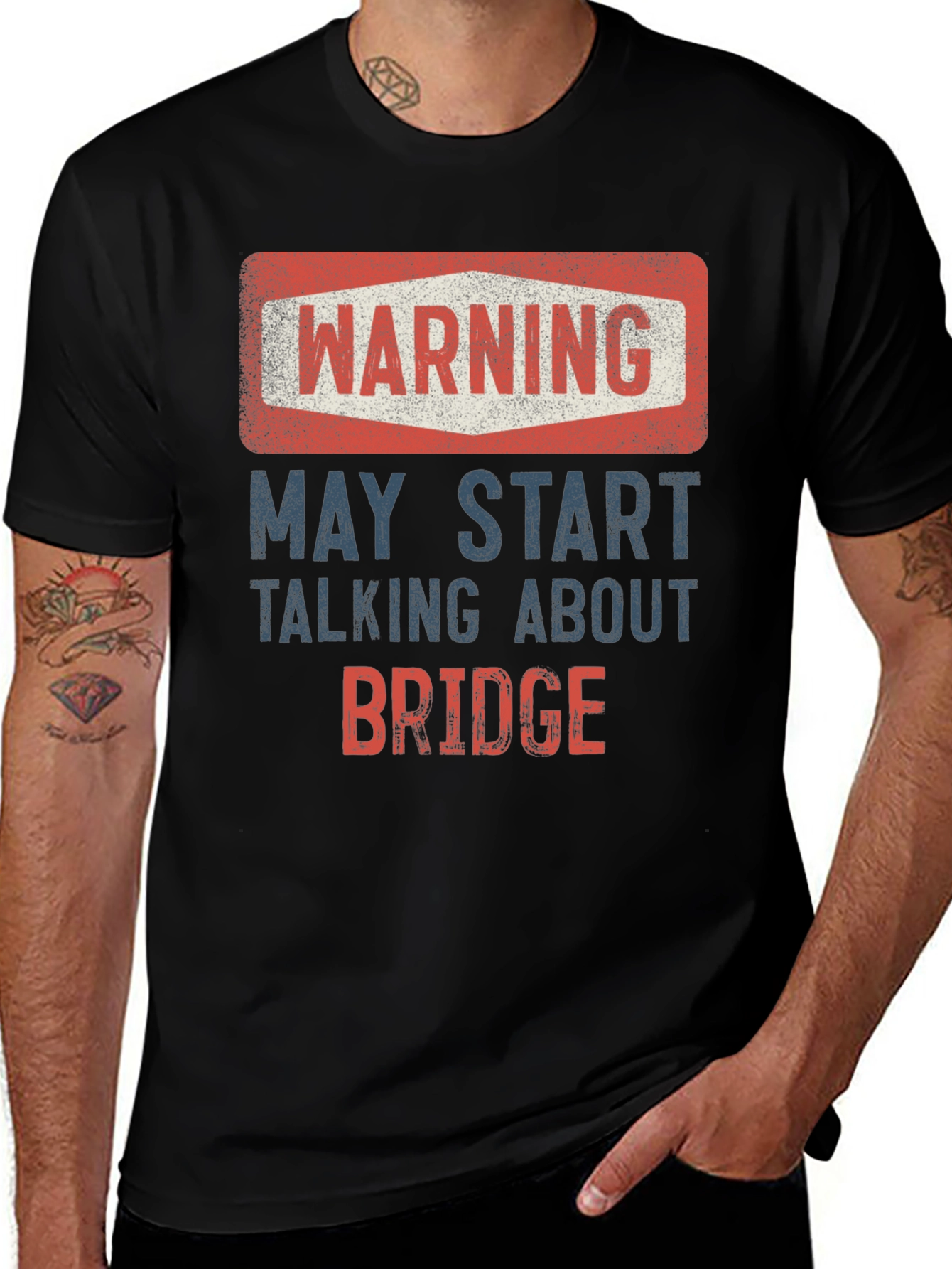 Variant 7 of Warning May Start Talking About Bridge T-Shirt