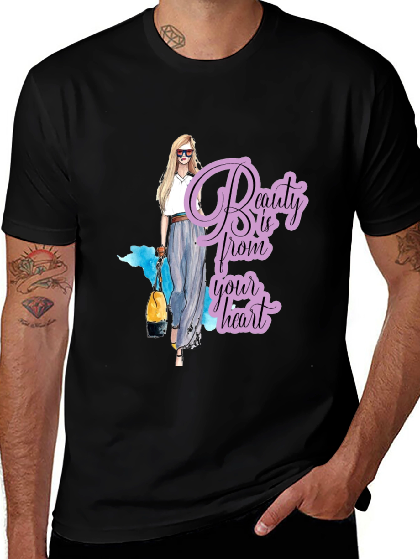 Black Beauty From Your Heart T-Shirt