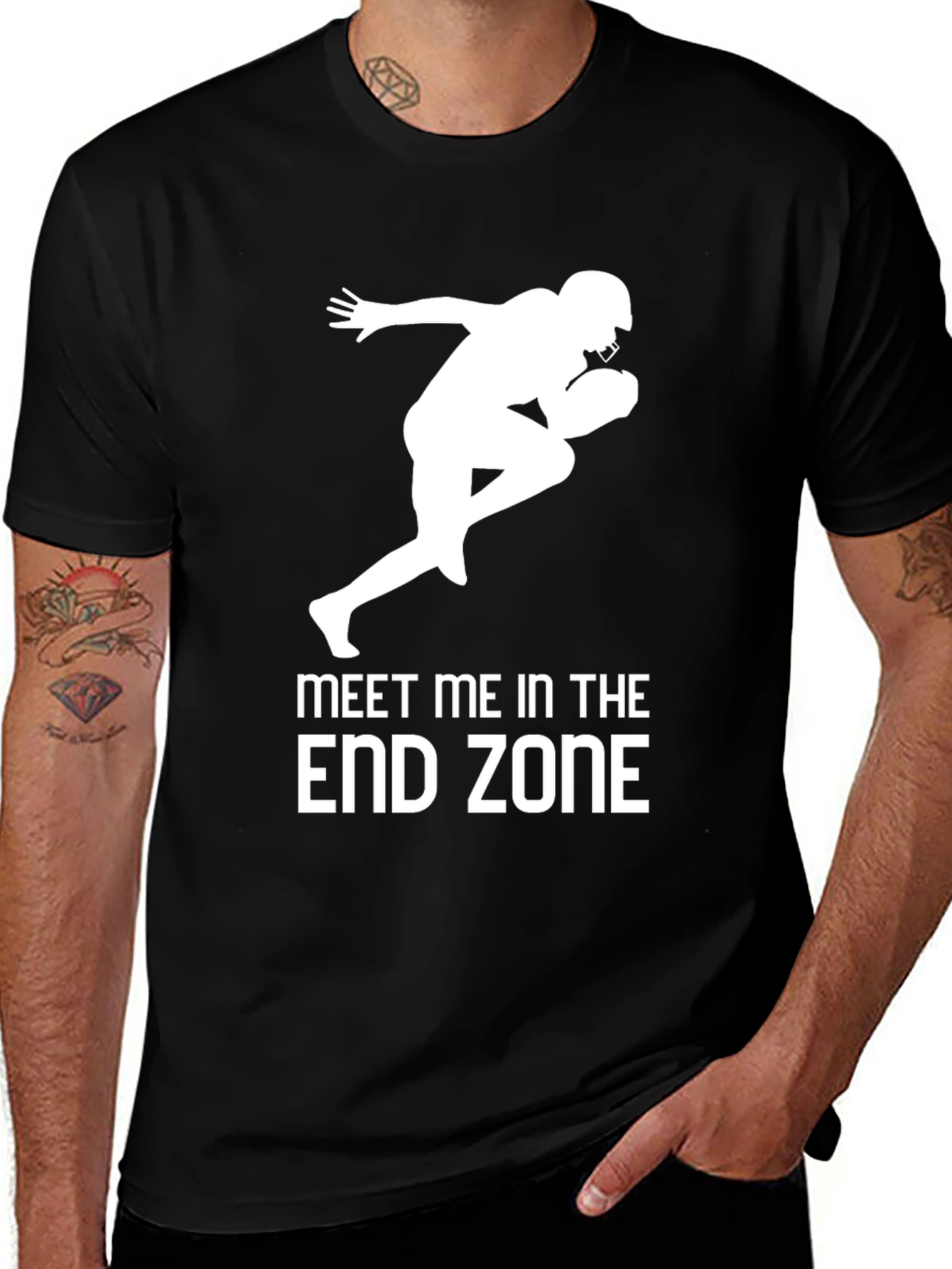Variant 8 of Meet Me In The End Zone Football T-Shirt