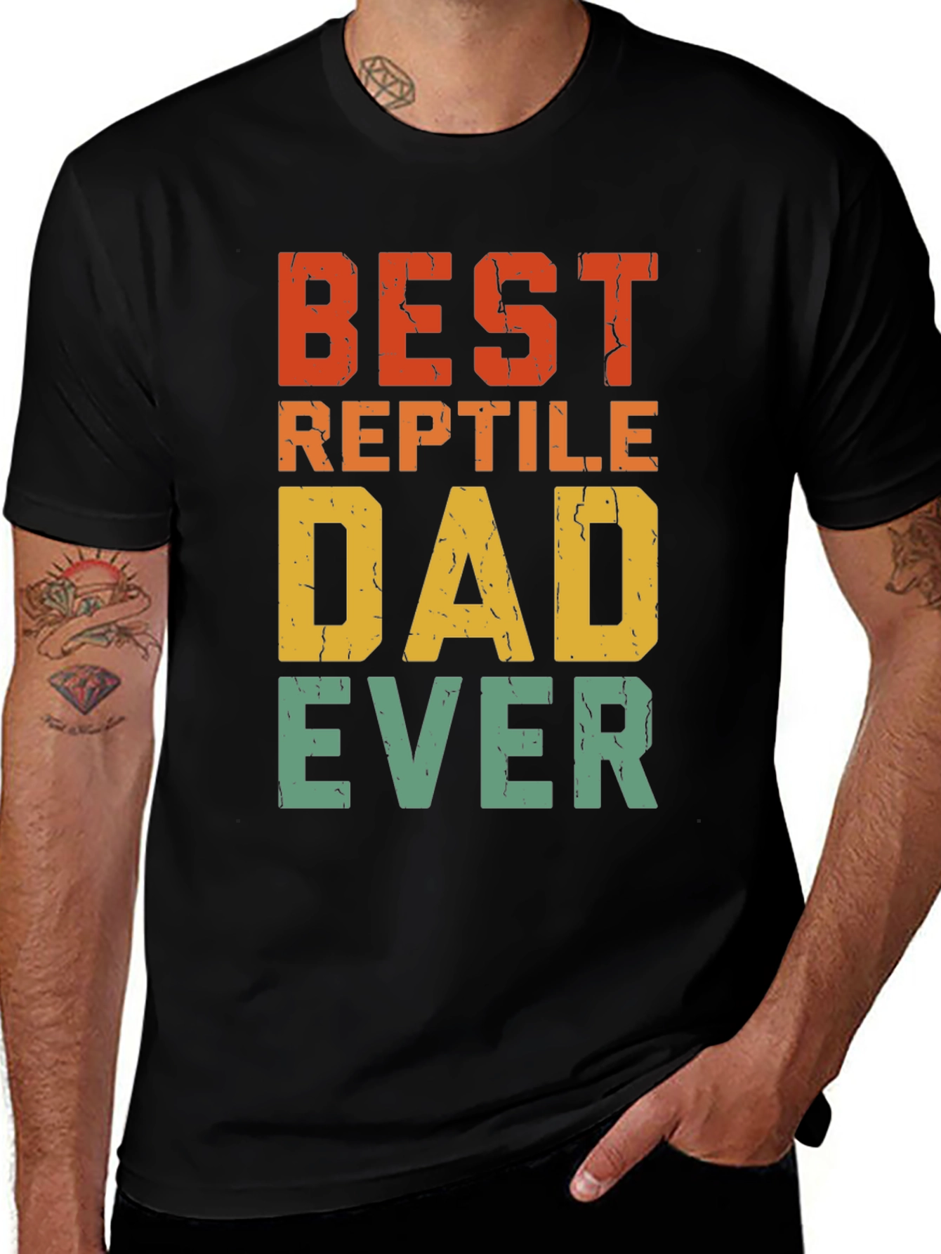 Variant 19 of Best Reptile Dad Ever T-Shirt