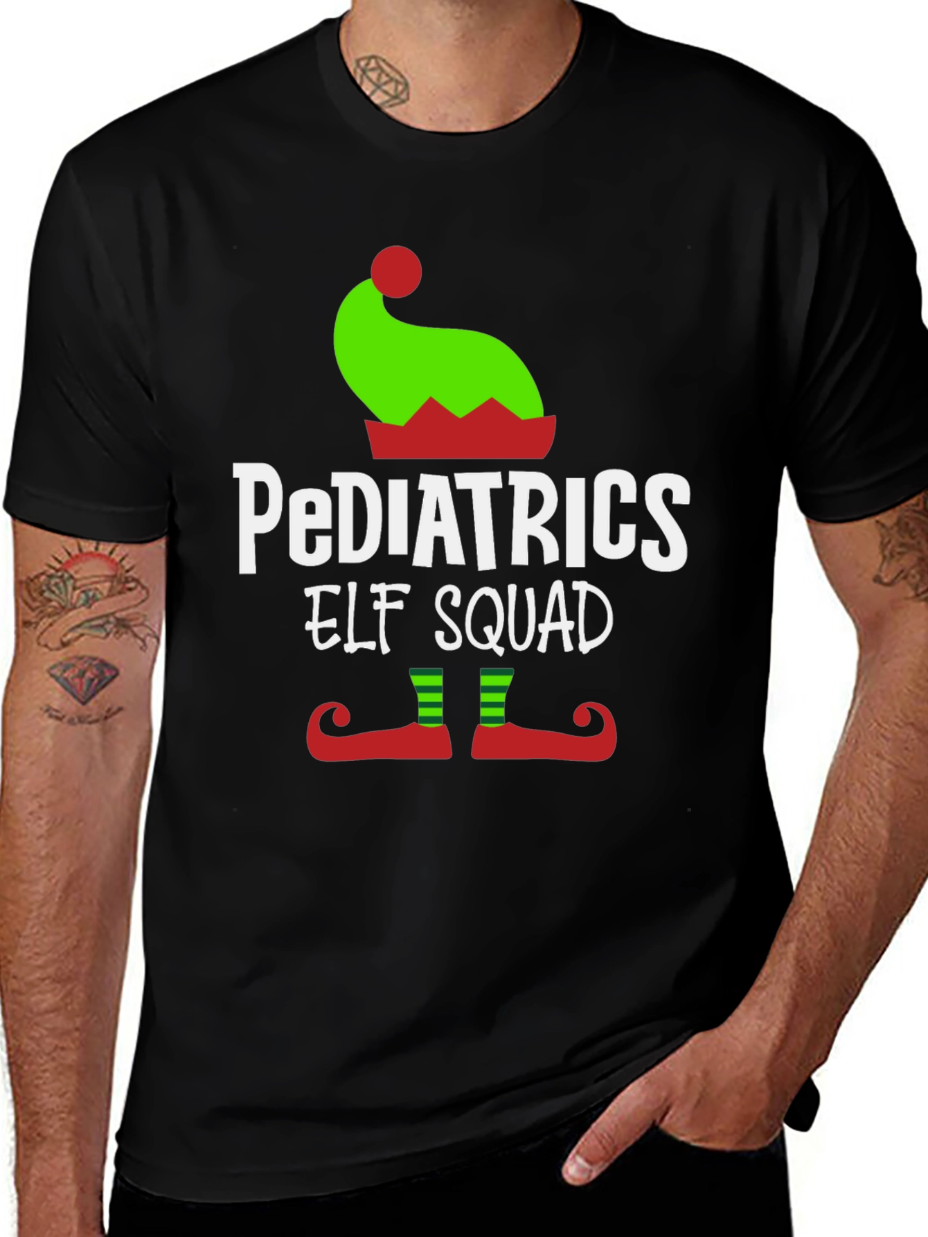Pediatrics Elf Squad Christmas T-Shirt