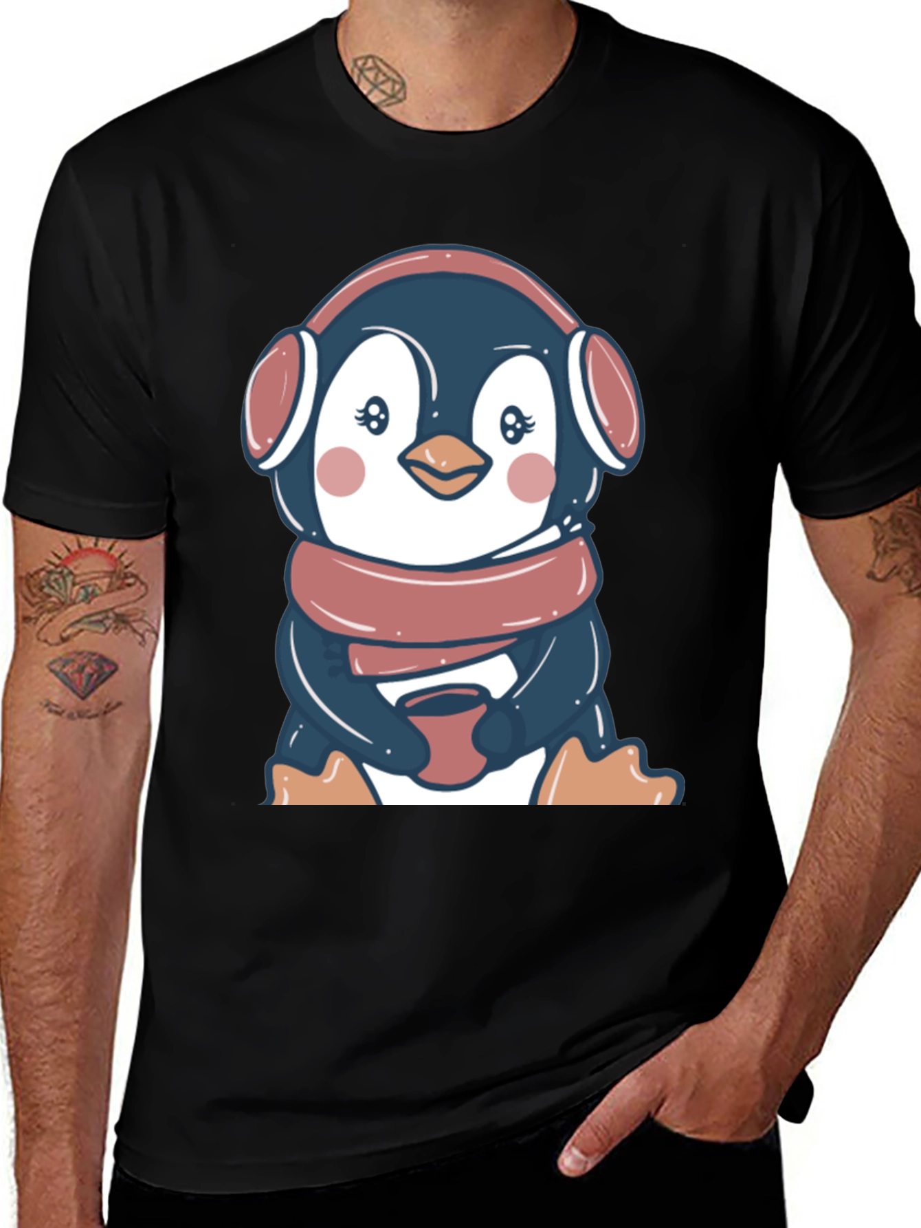Variant 17 of Cute Penguin T-Shirt
