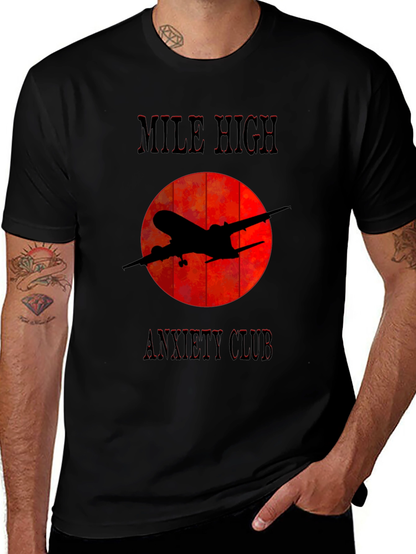 Variant 12 of Mile High Anxiety Club T-Shirt